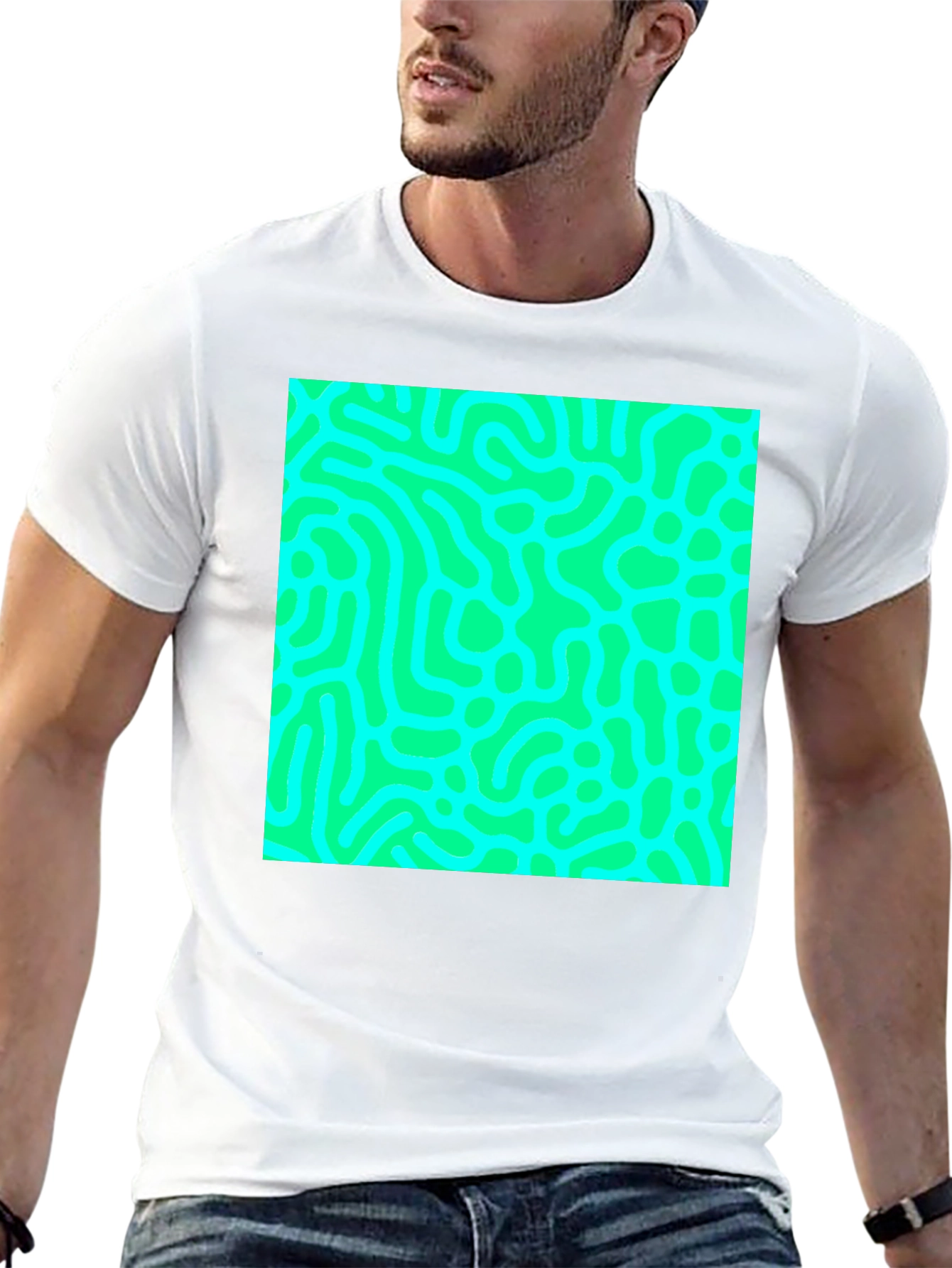 Abstract Pattern Tee - Stylish & Unique Design
