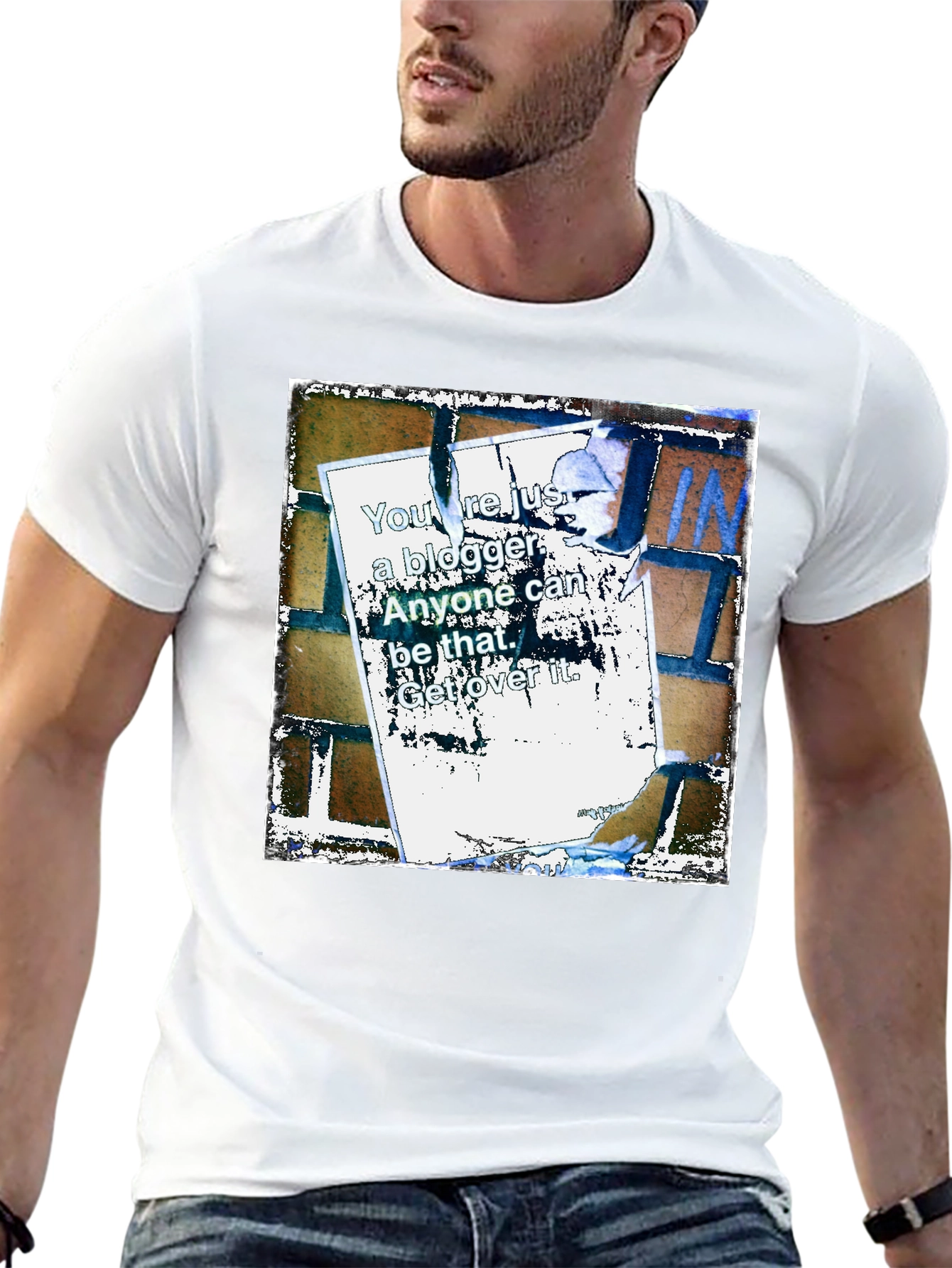 Sarcastic Blogger T-Shirt - Express Yourself!