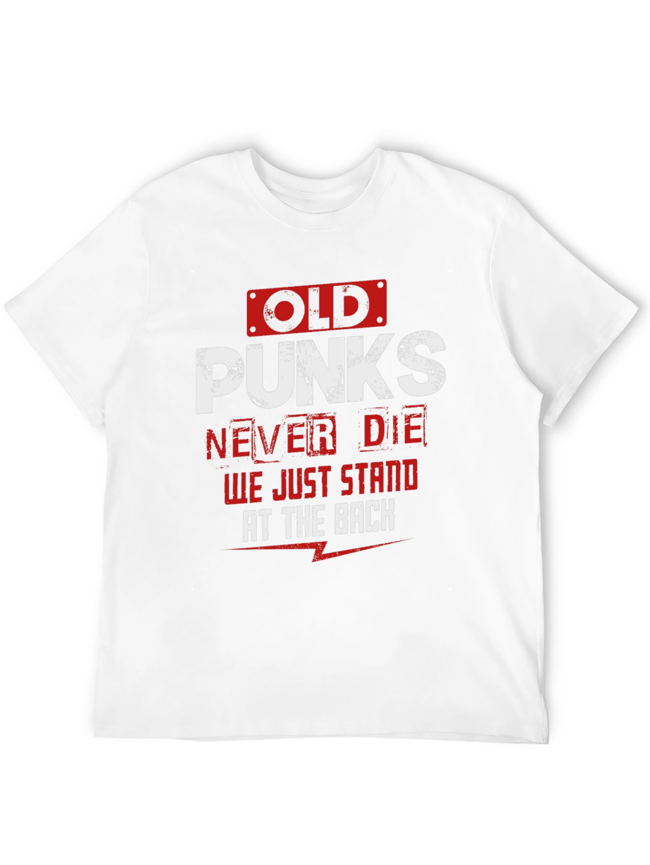 Old Punks Never Die Graphic T-Shirt