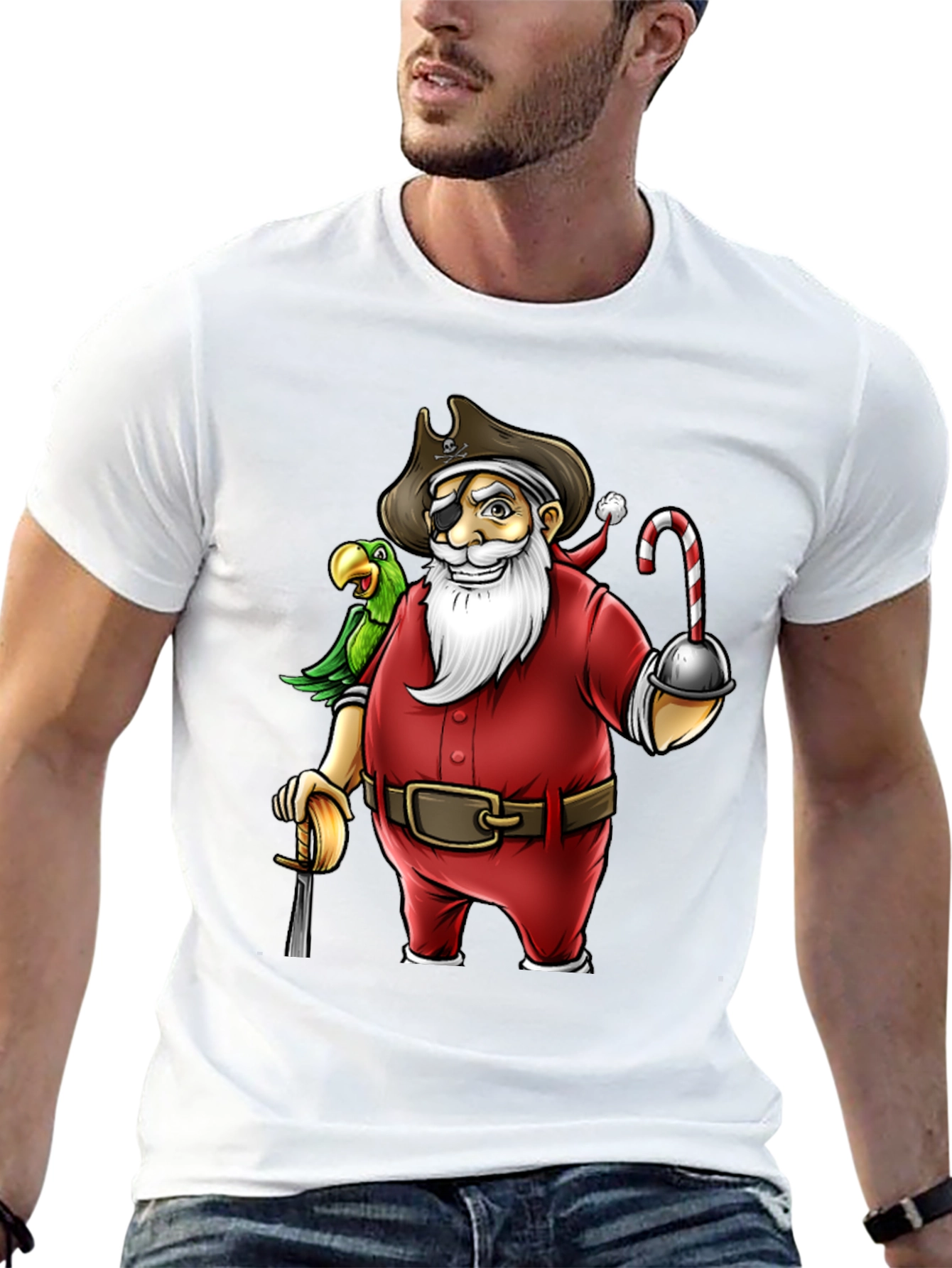 Pirate Santa T-Shirt