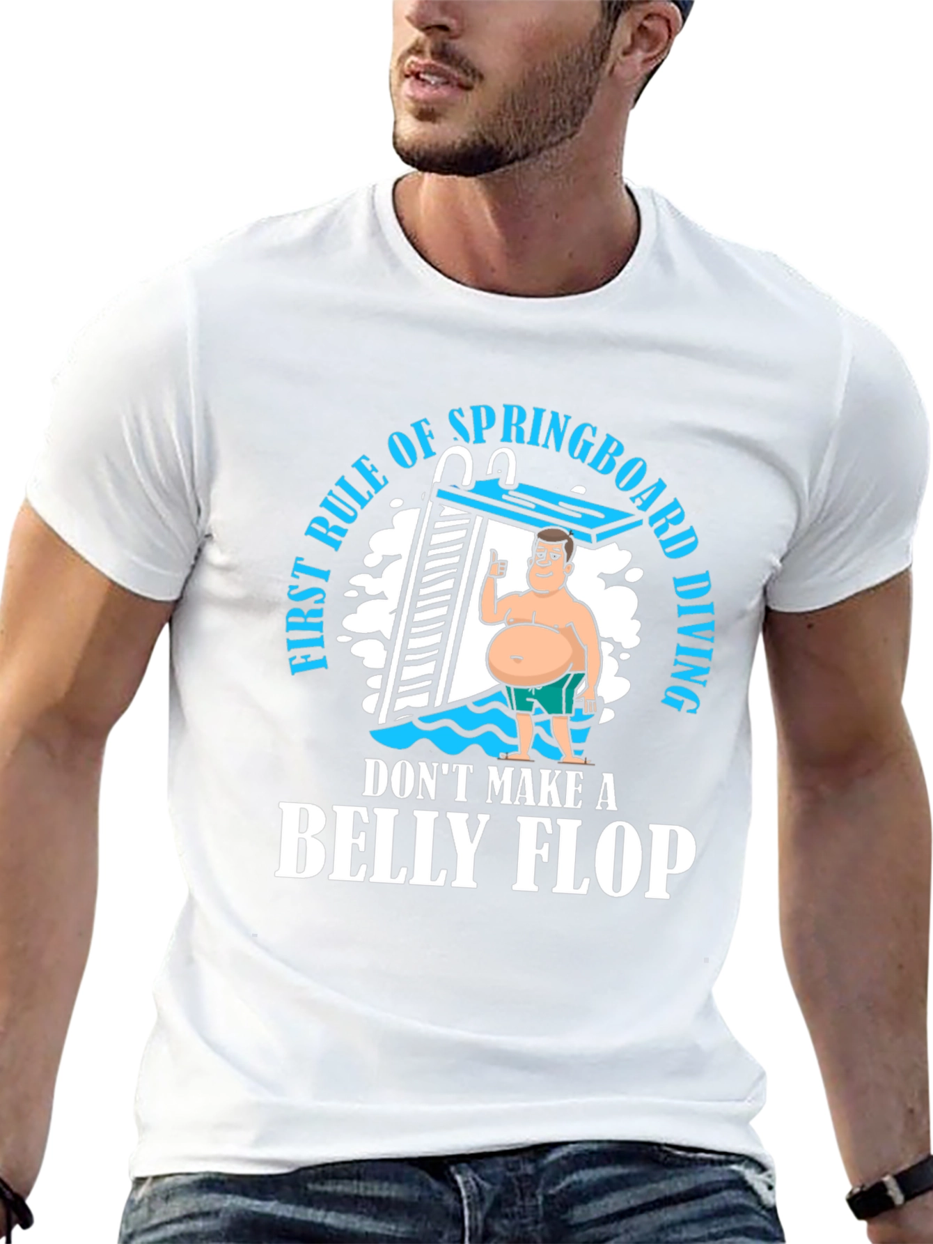 Funny Springboard Diving T-Shirt
