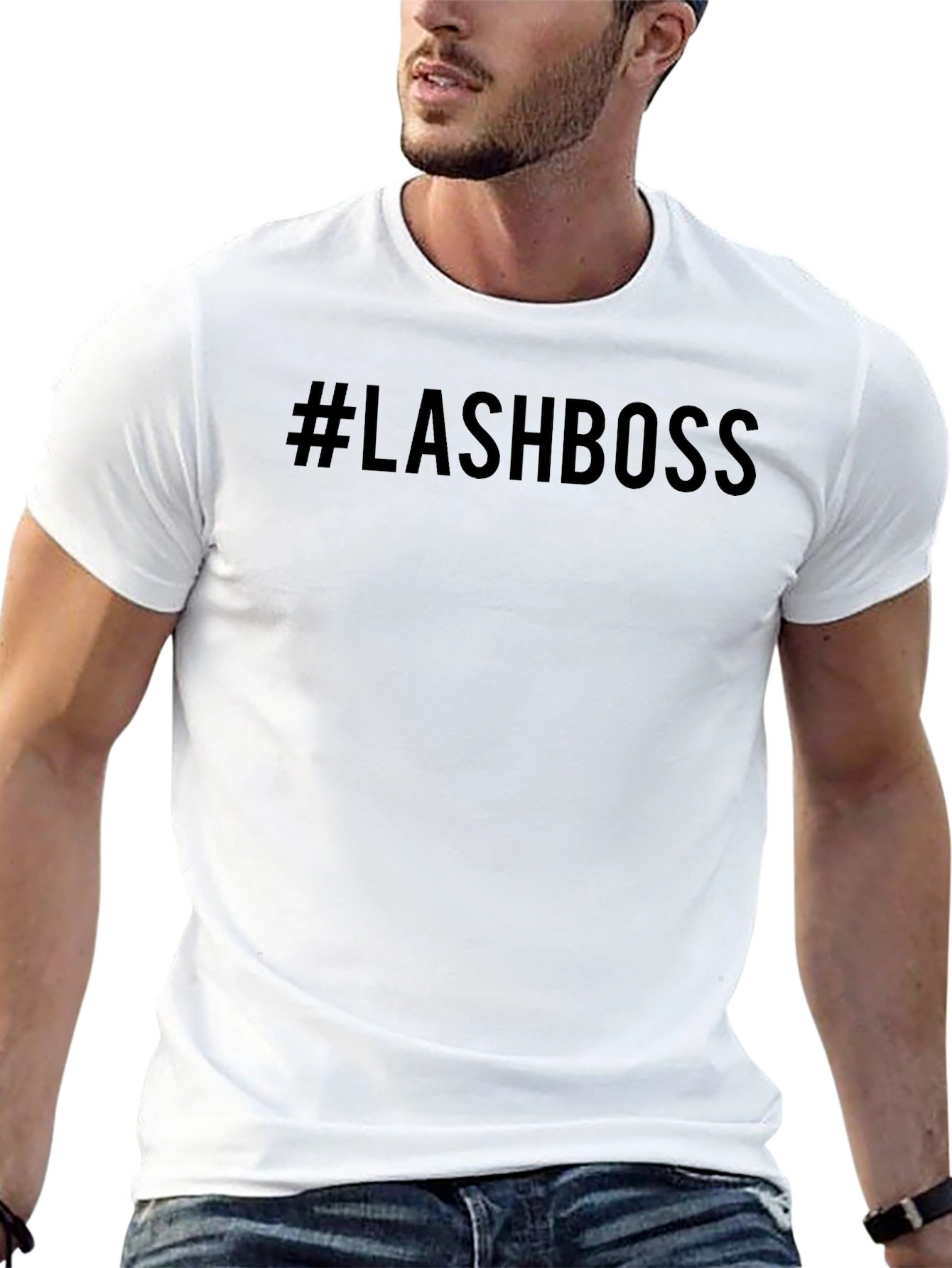 #LASHBOSS Black T-Shirt - Lash Technician Apparel