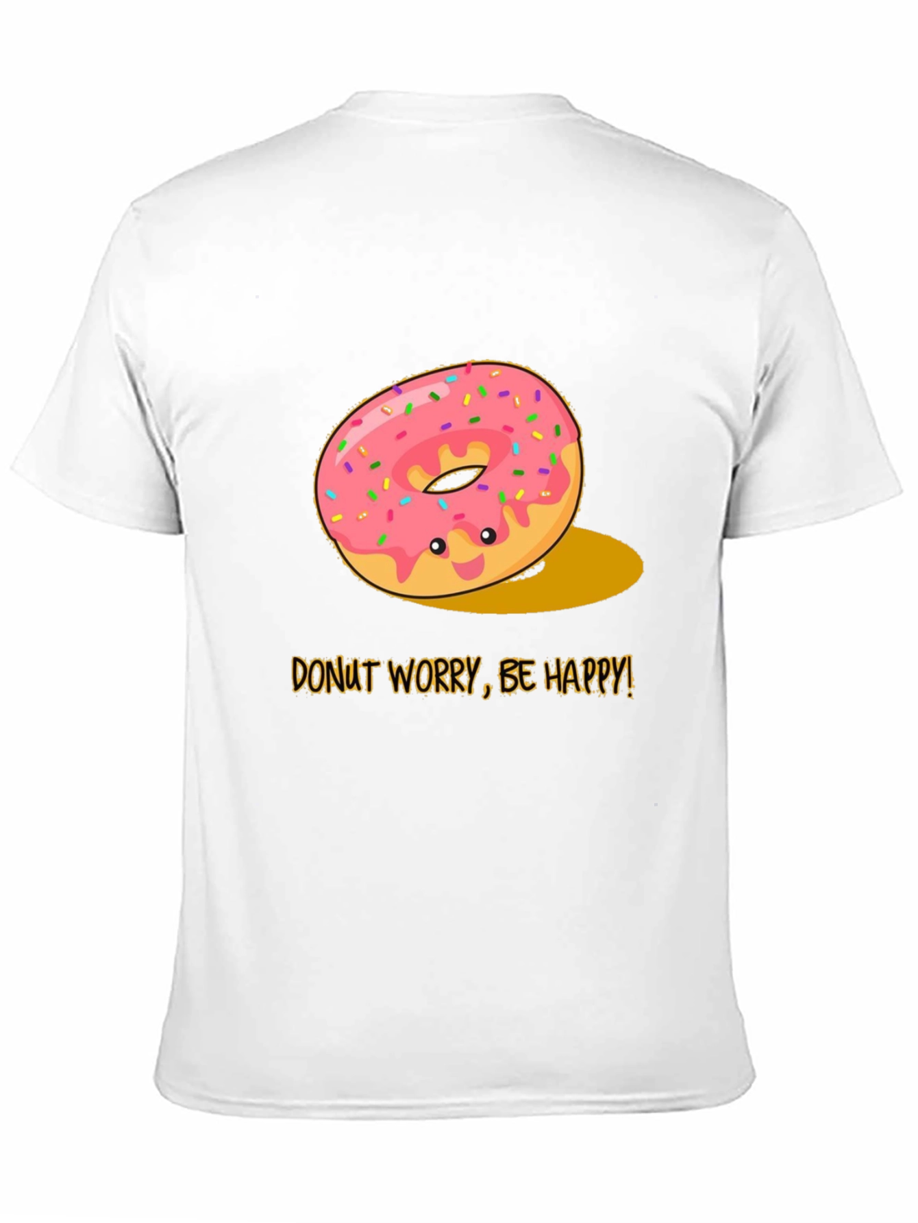 Donut Worry Be Happy Graphic Tee