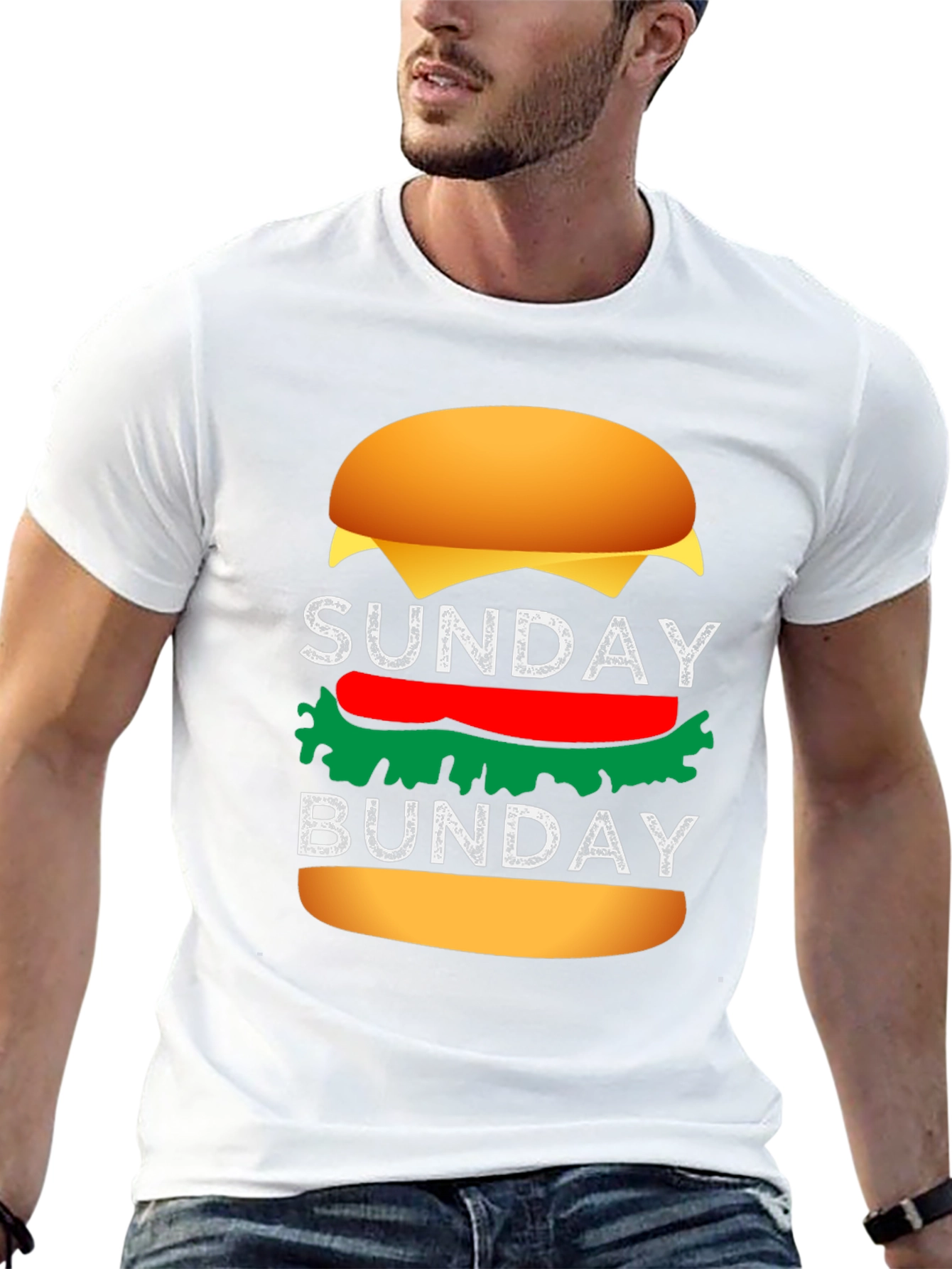 Sunday Funday Burger Graphic Tee