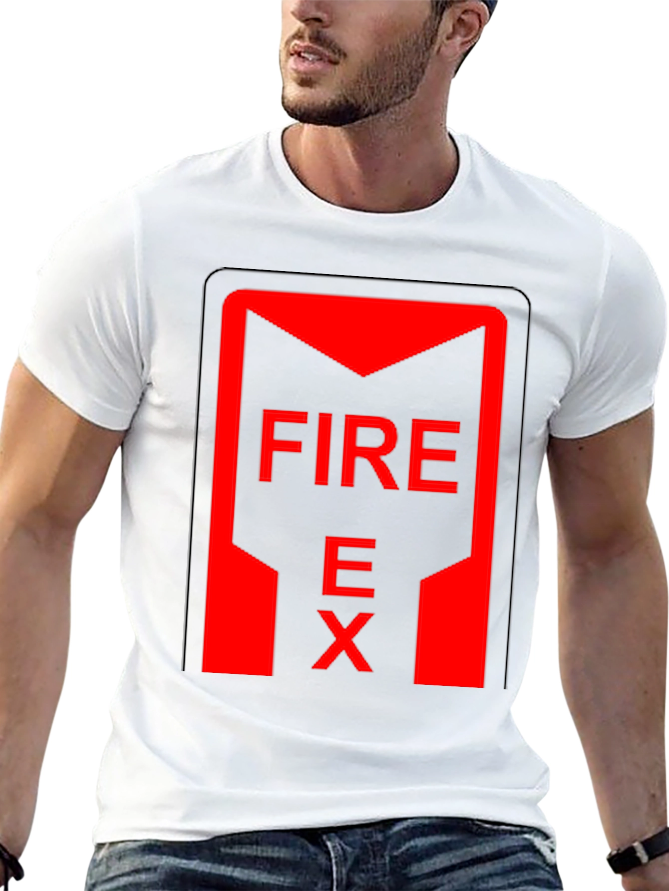 FIRE EX T-Shirt - Bold Graphic Tee