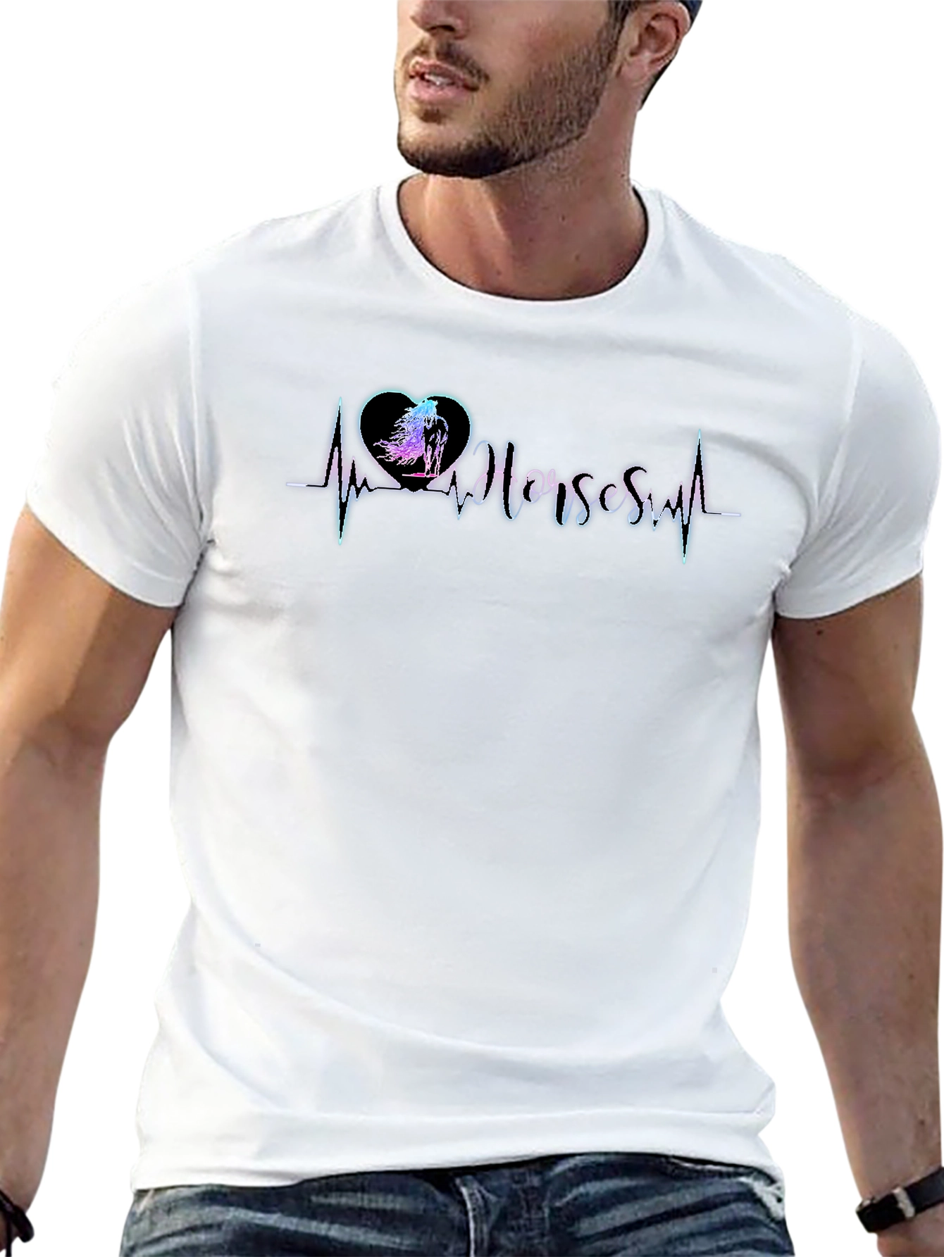 Heartbeat Horse T-Shirt - Equestrian Style