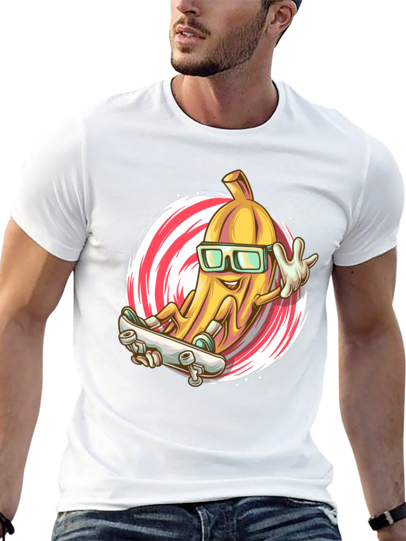 Cool Banana Skateboard T-Shirt