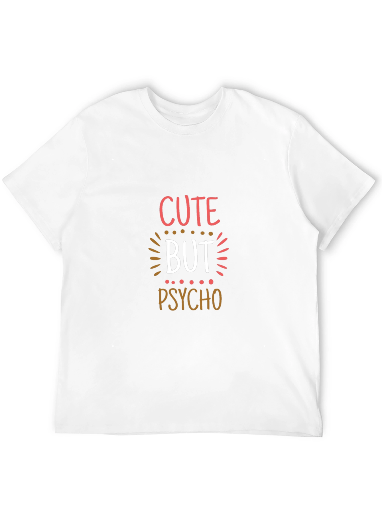 Cute But Psycho Graphic Tee - Black T-Shirt