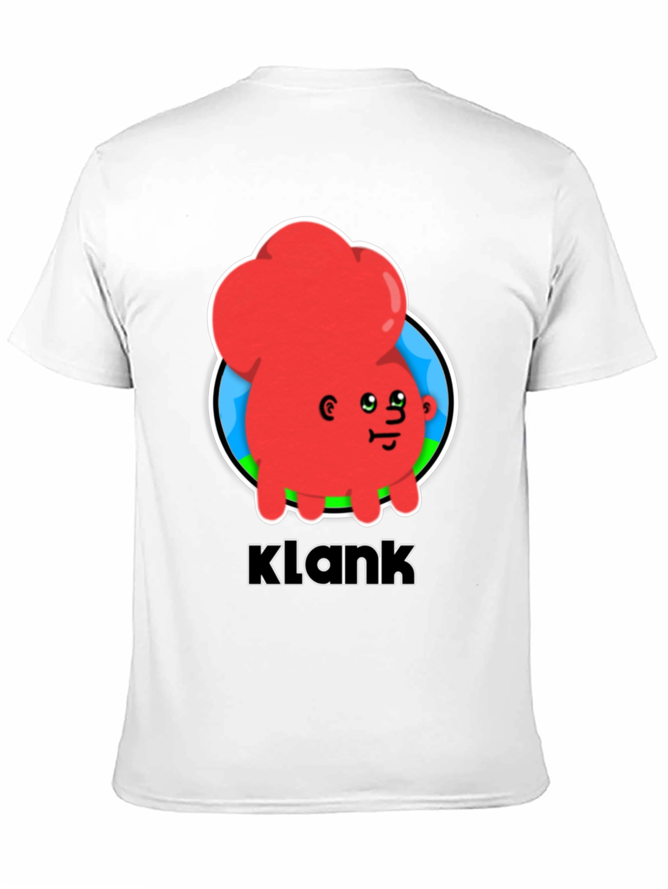 Klank Cartoon Graphic Black T-Shirt
