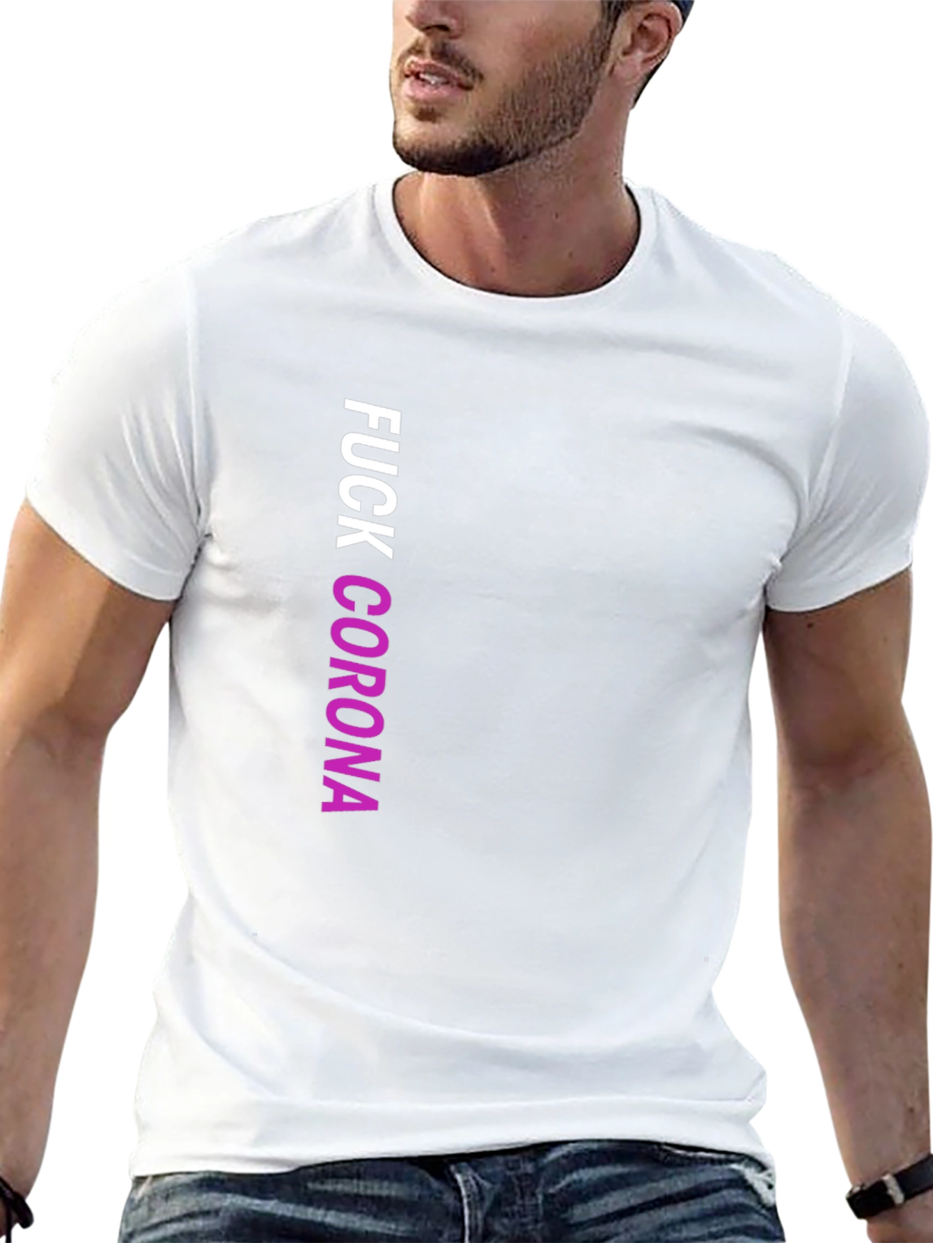 Fuck Corona T-Shirt Black