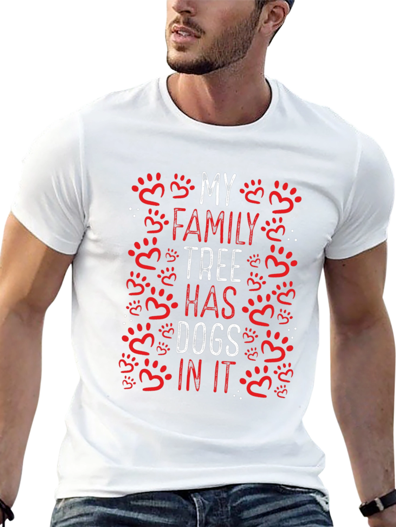 Dog Lover Family Tree T-Shirt