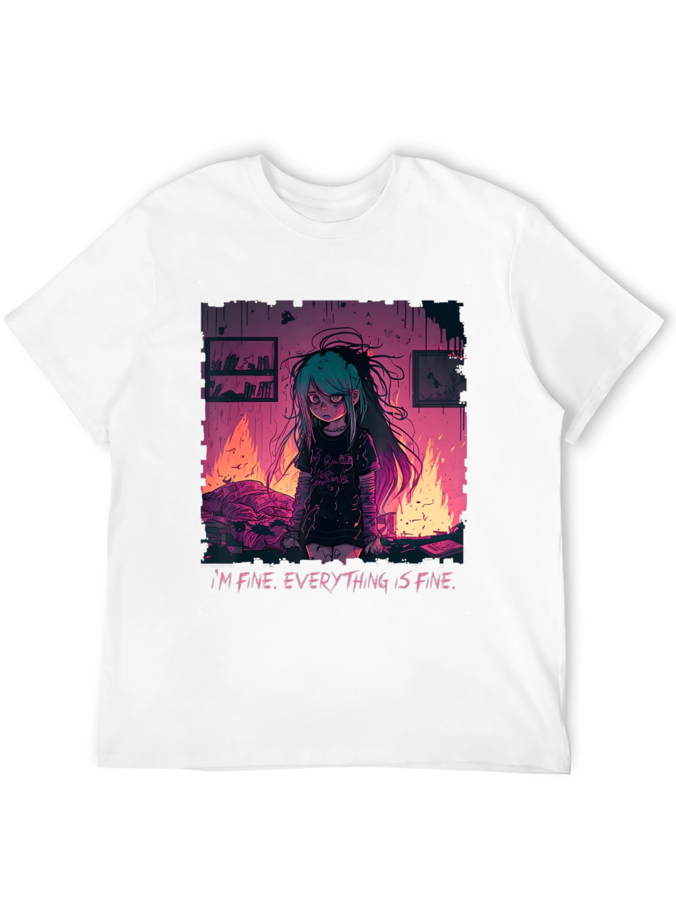 Everything Is Fine Graphic Tee