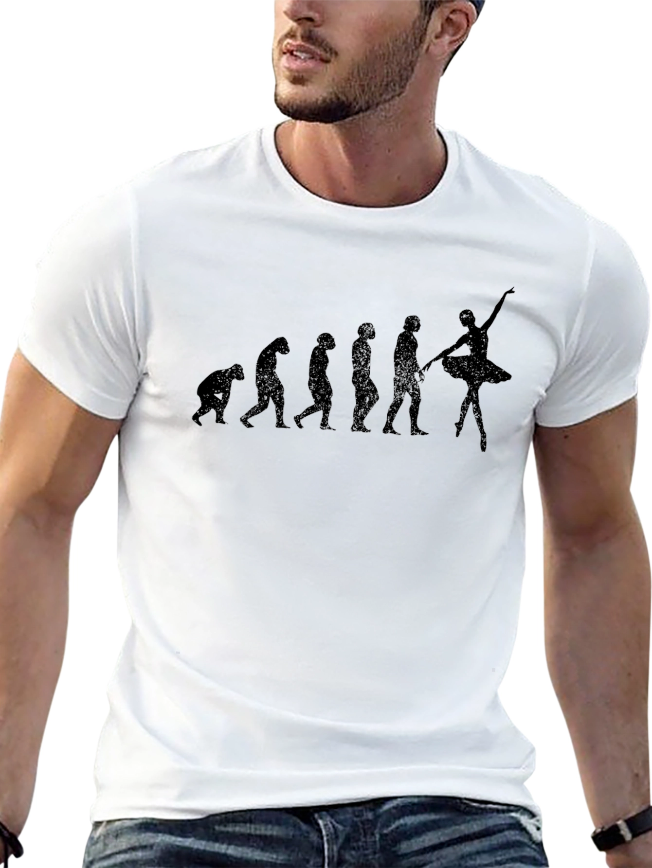 Evolution of Dance T-Shirt - Black Cotton Tee