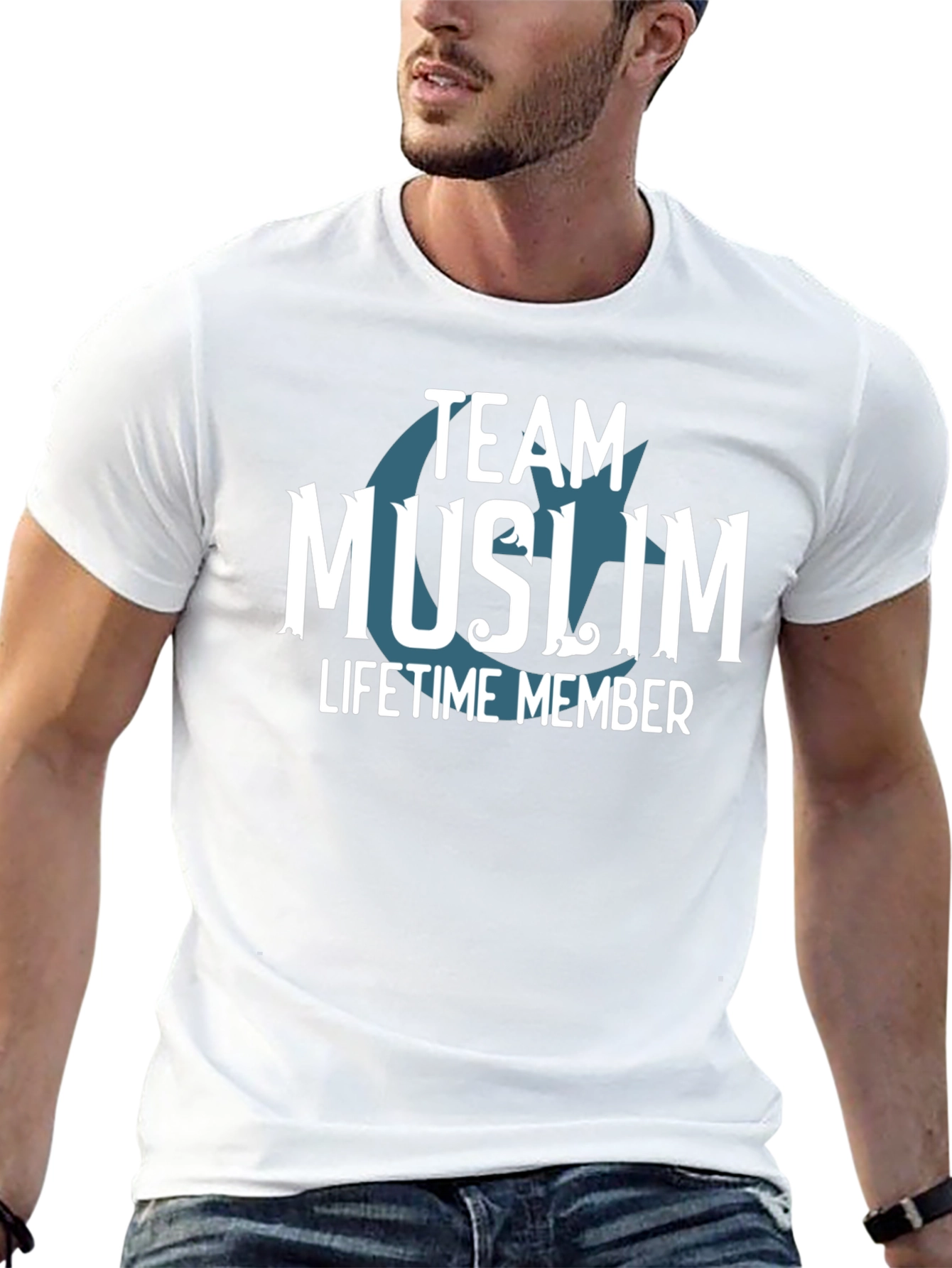 Team Muslim Lifetime Member Graphic Tee