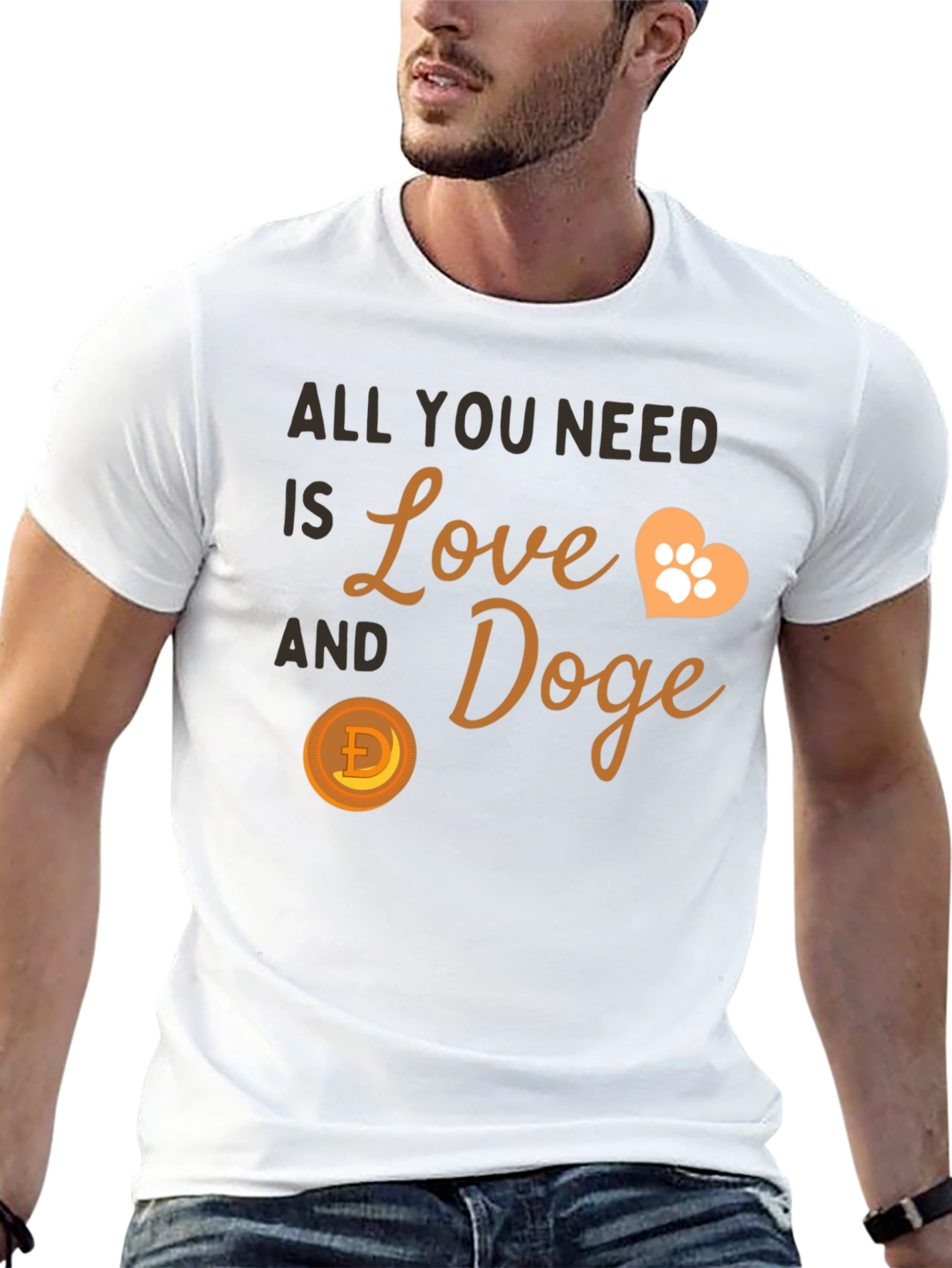 All You Need Is Love And Doge T-Shirt