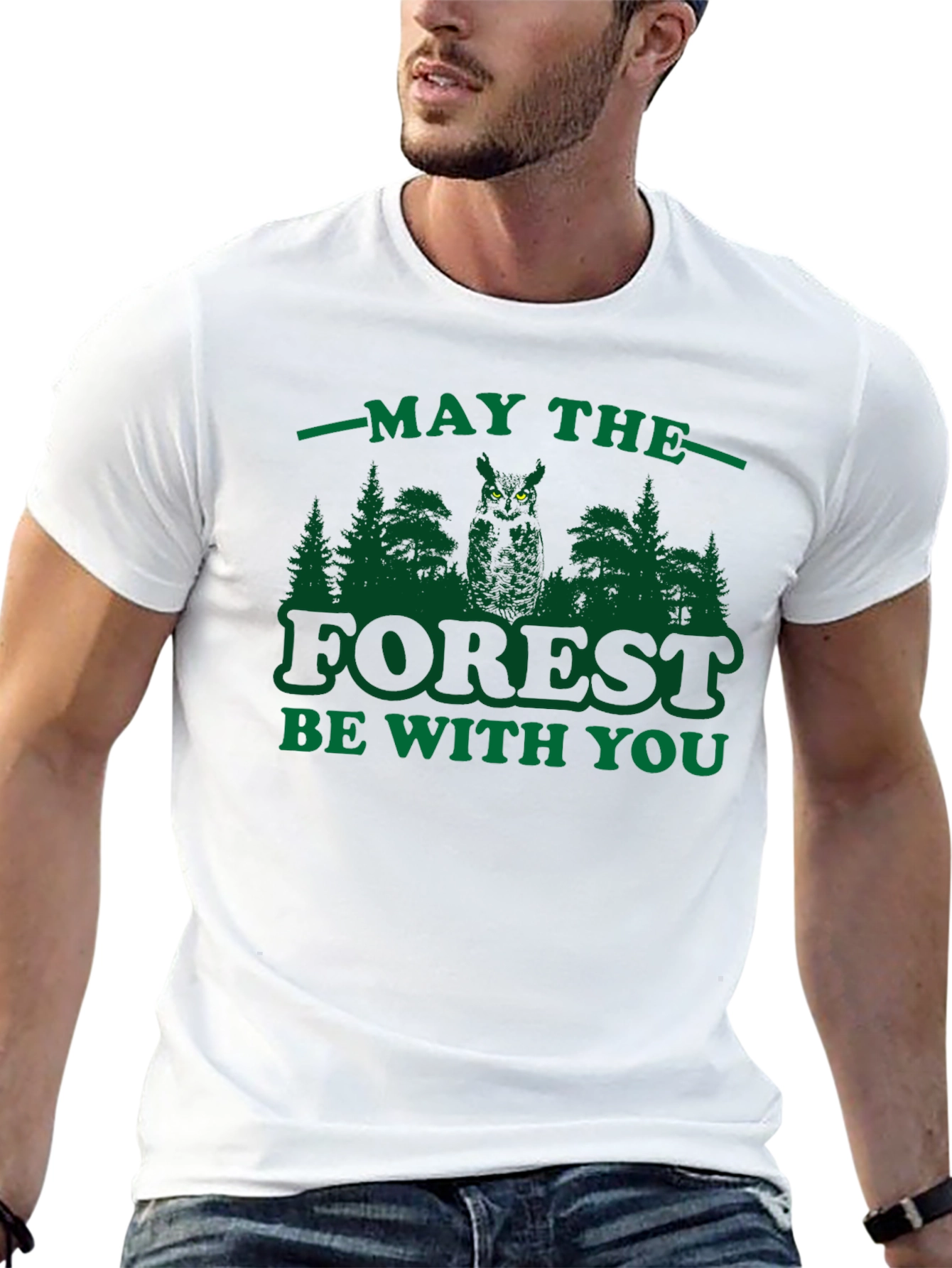 May The Forest Be With You Graphic Tee