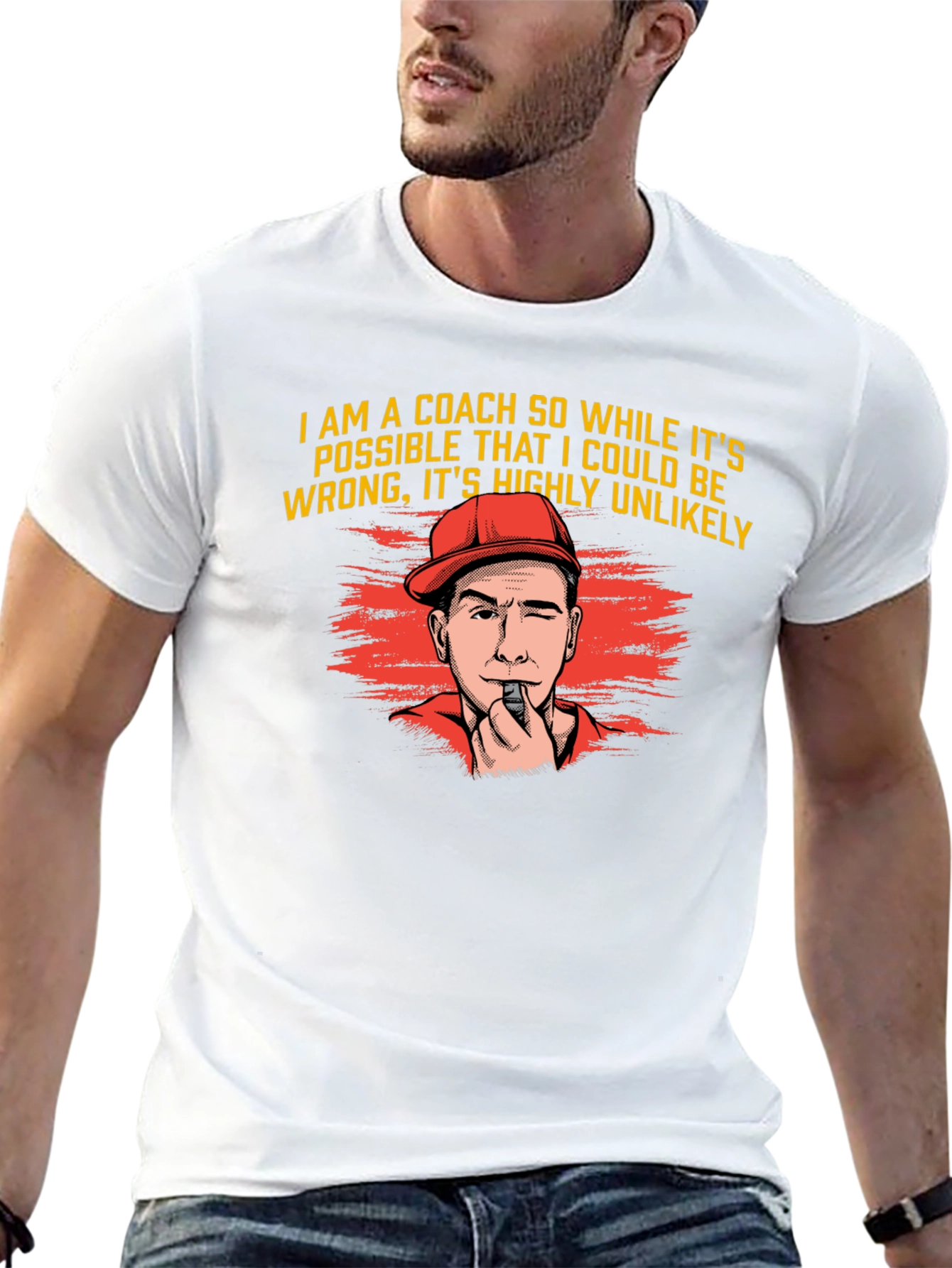 Coach T-Shirt - Highly Unlikely Funny Gift