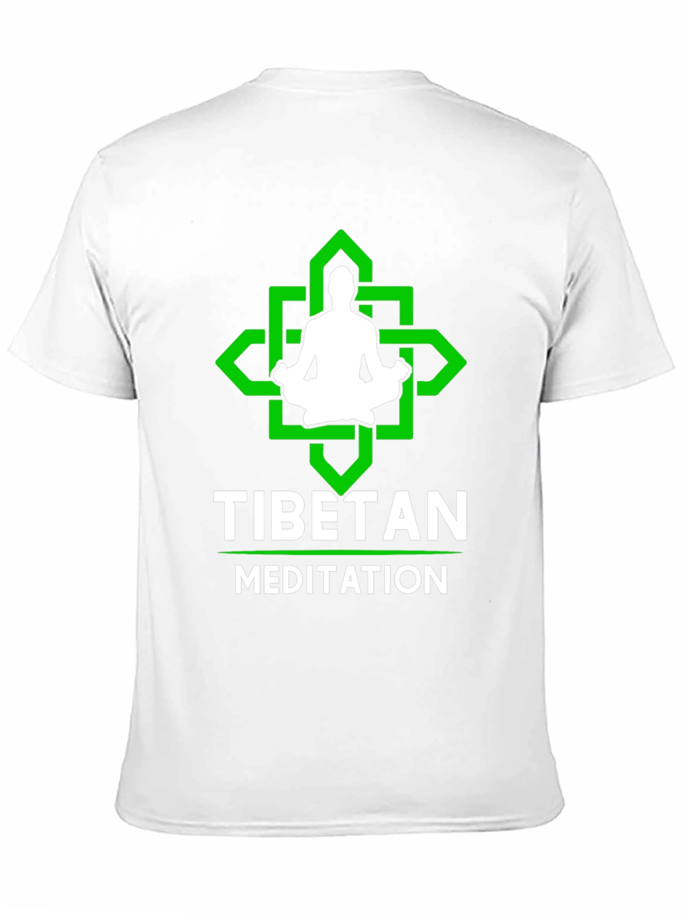 Tibetan Meditation T-Shirt: Relax & Find Inner Peace