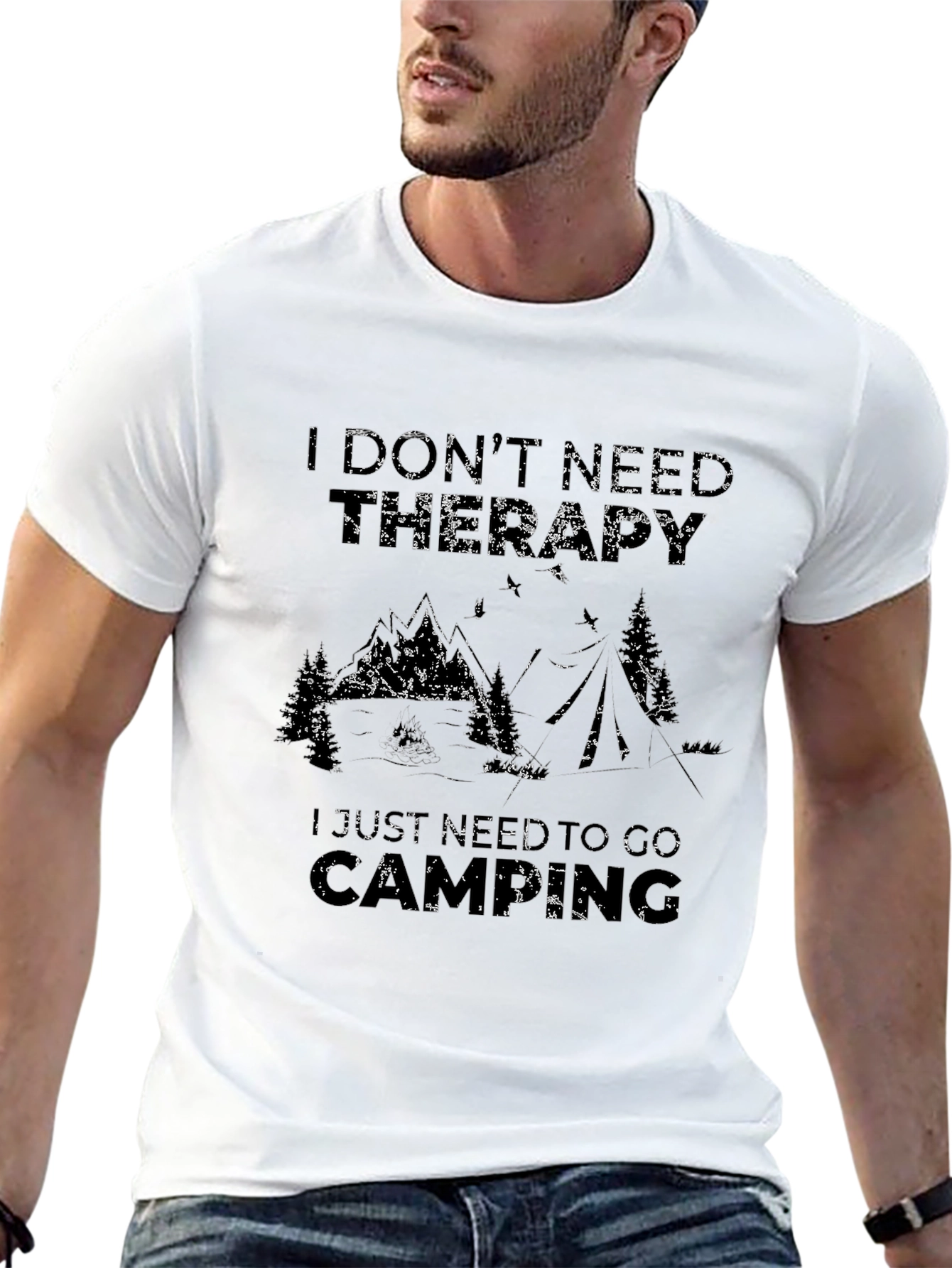 Camping Therapy T-Shirt