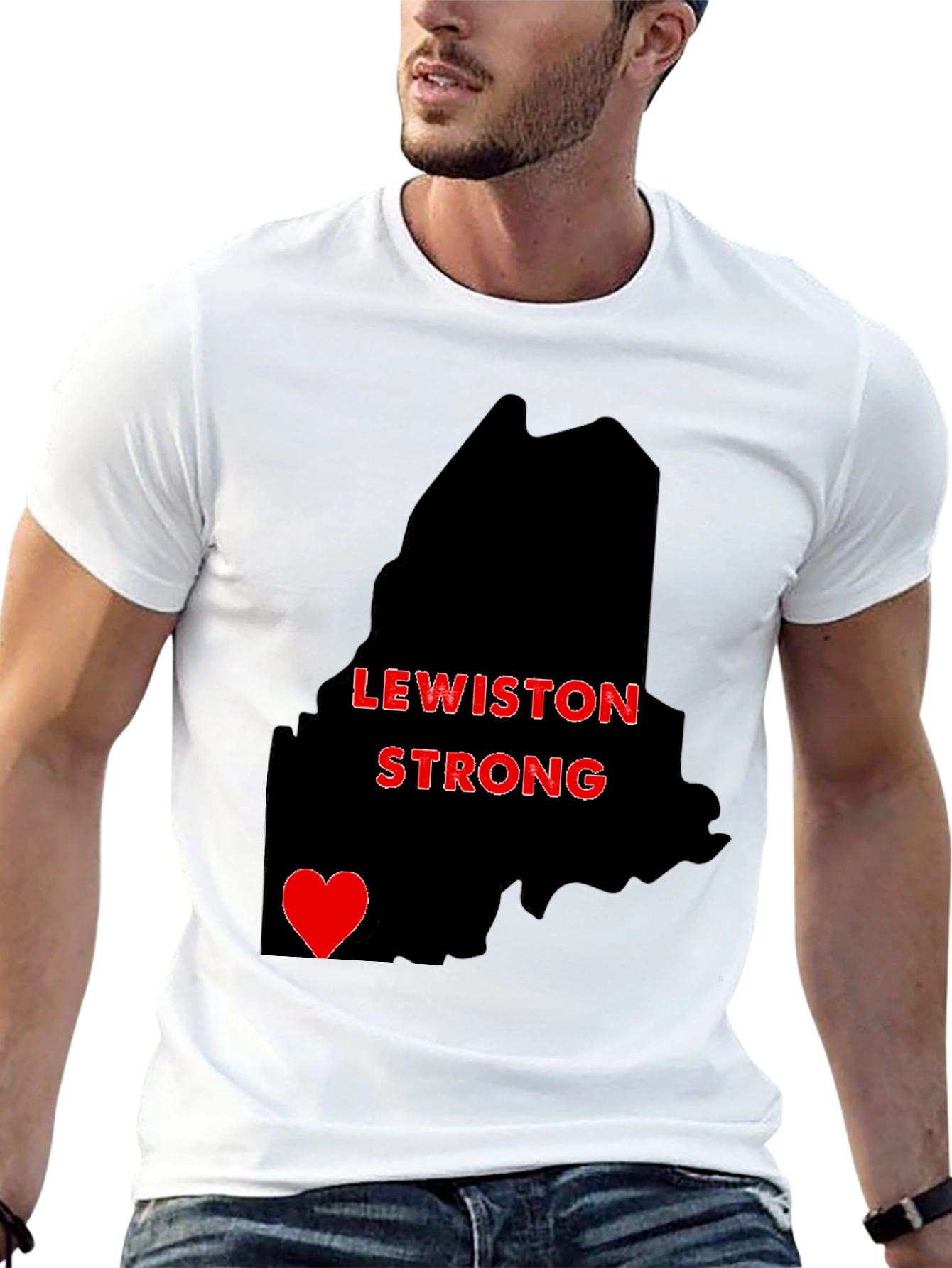 Lewiston Strong T-Shirt - Support Maine
