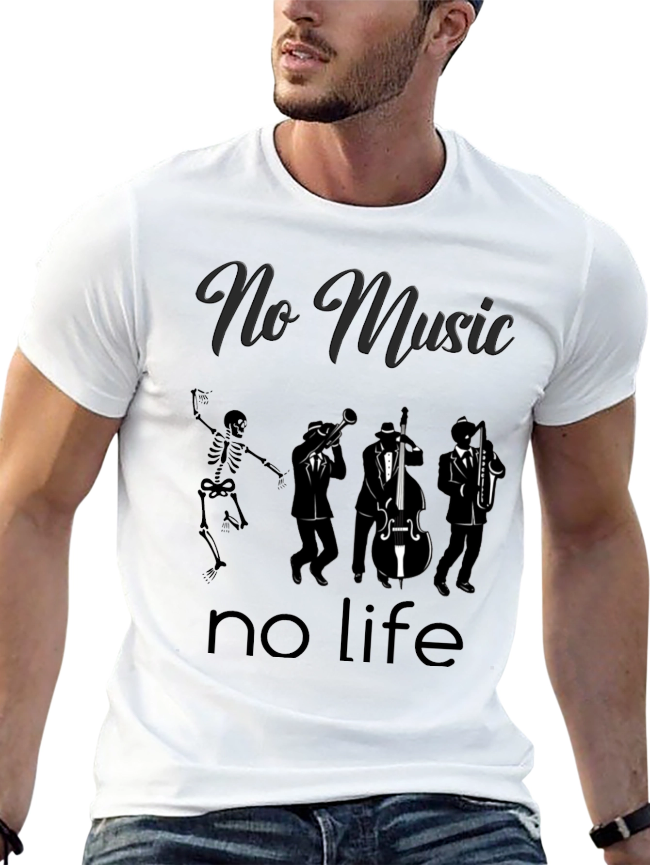 No Music No Life Graphic Tee