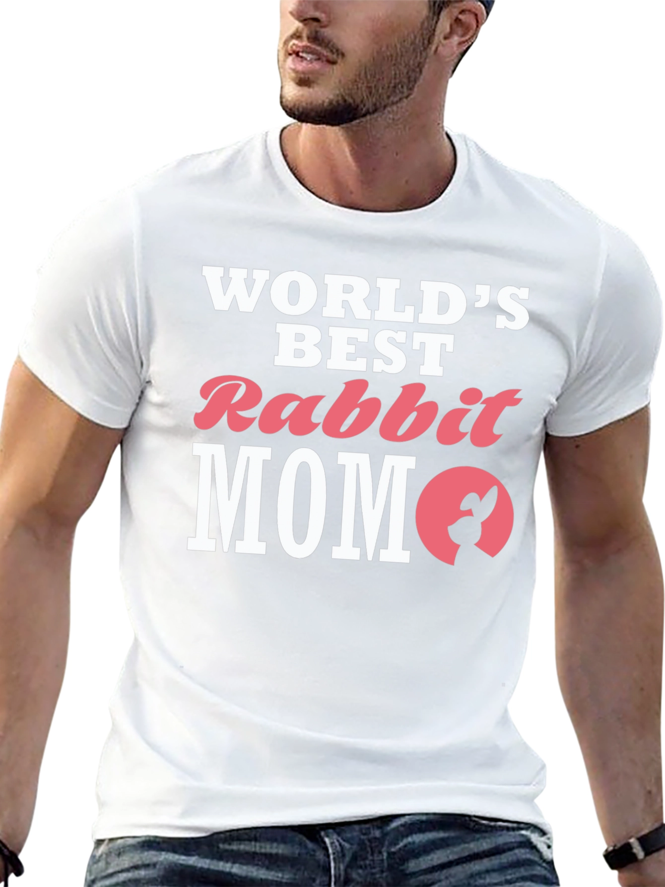 Worlds Best Rabbit Mom T-Shirt