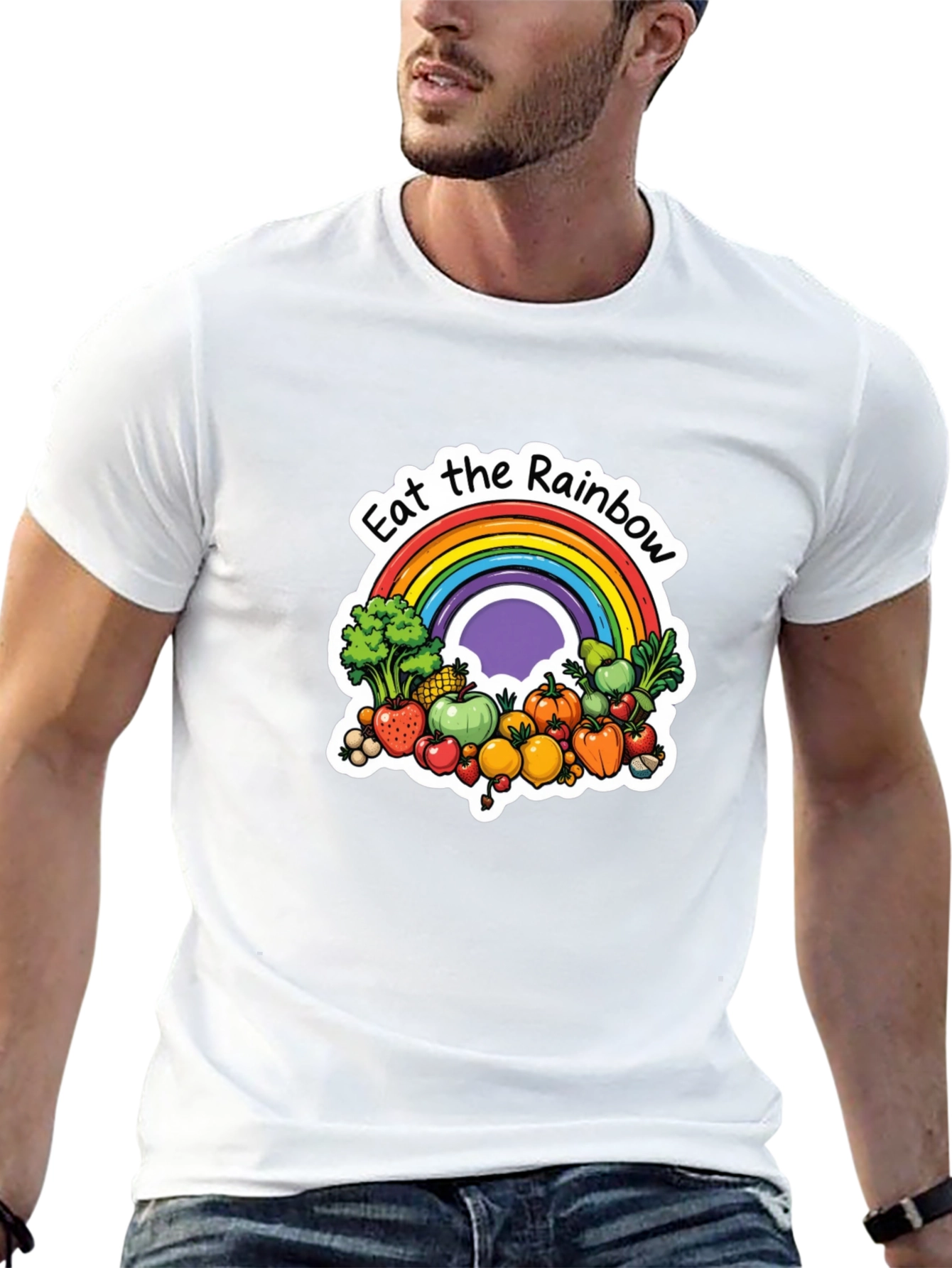 Eat the Rainbow Graphic T-Shirt