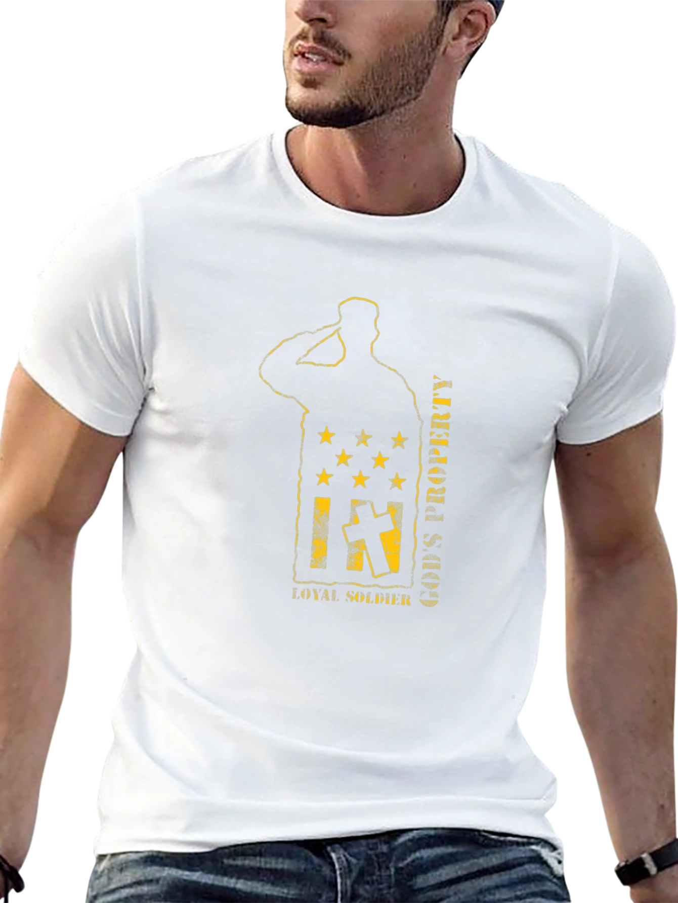 Loyal Soldier Gods Property Graphic T-Shirt