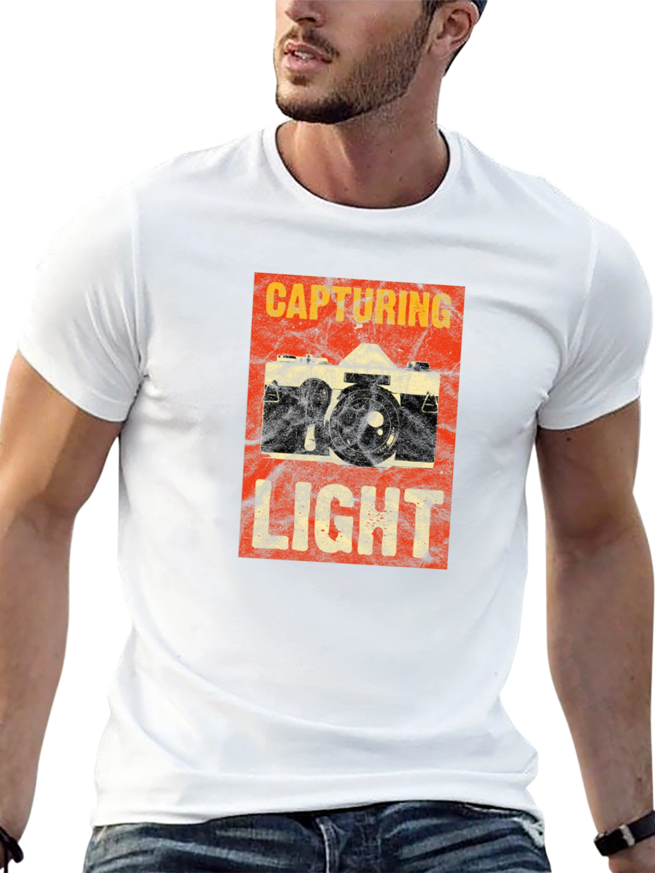 Capturing Light Graphic Tee - Photographer T-Shirt