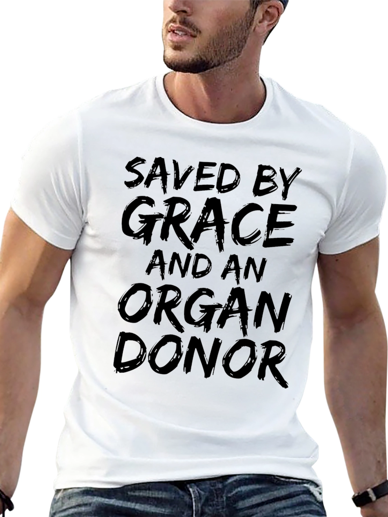 Saved by Grace Organ Donor T-Shirt