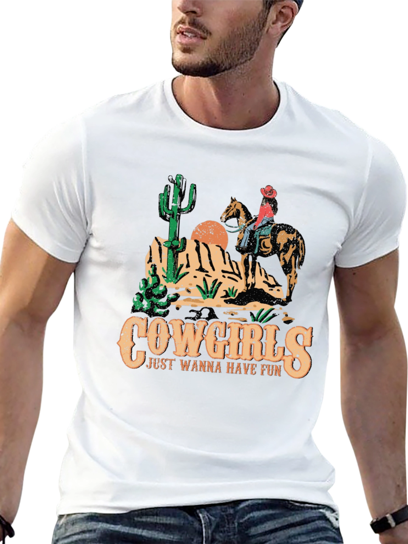Cowgirls Just Wanna Have Fun T-Shirt