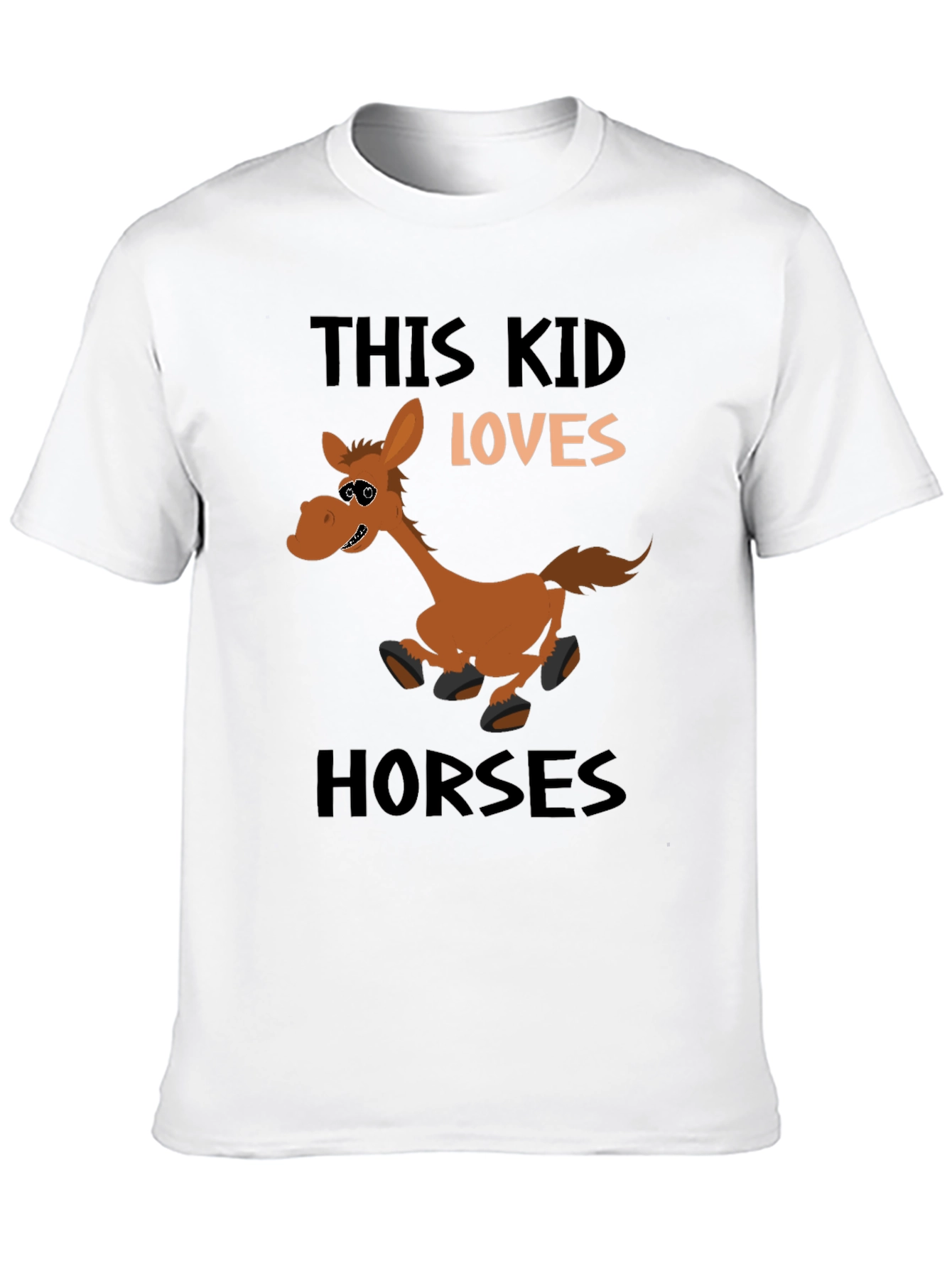 This Kid Loves Horses T-Shirt