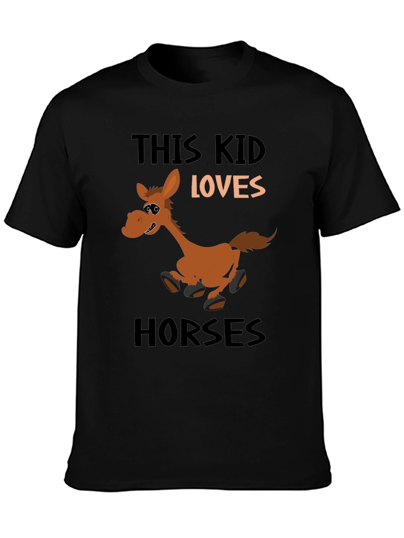 This Kid Loves Horses T-Shirt