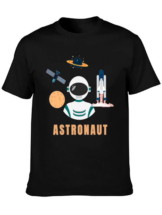 Astronaut Space Graphic T-Shirt - Cool Space Lover Tee