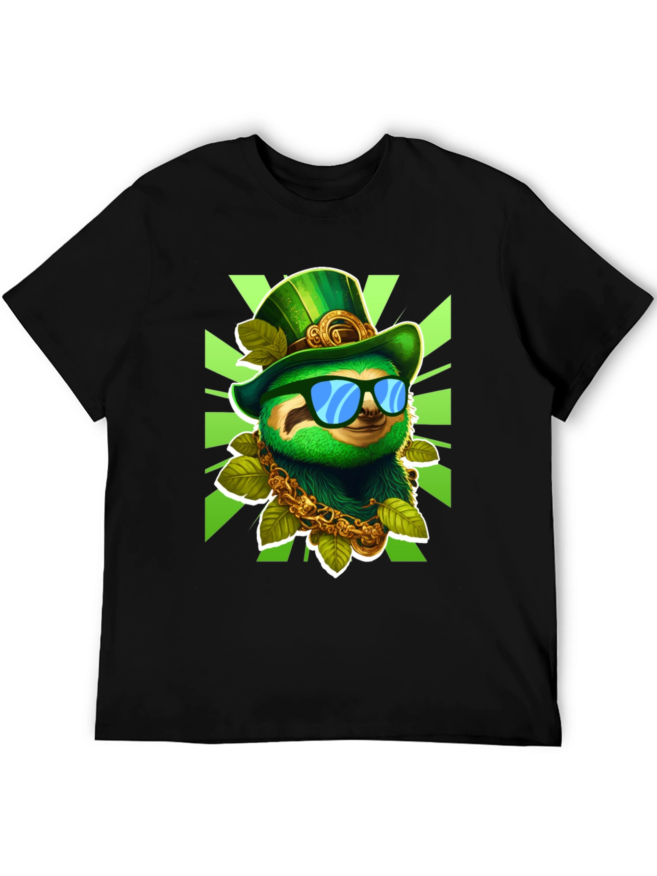 Lucky Sloth St. Patricks Day T-Shirt
