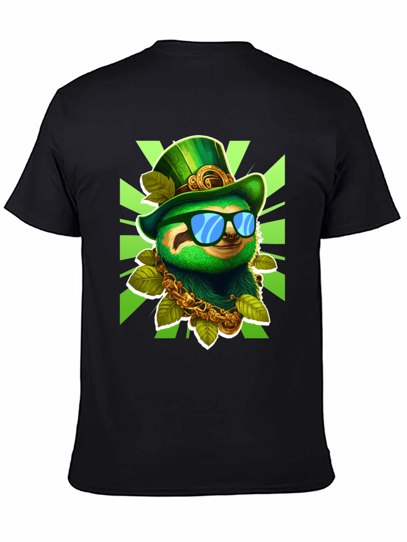 Lucky Sloth St. Patricks Day T-Shirt