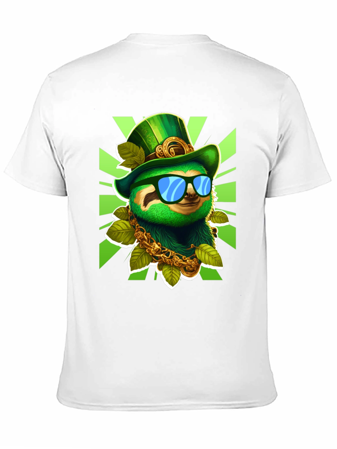 Lucky Sloth St. Patricks Day T-Shirt