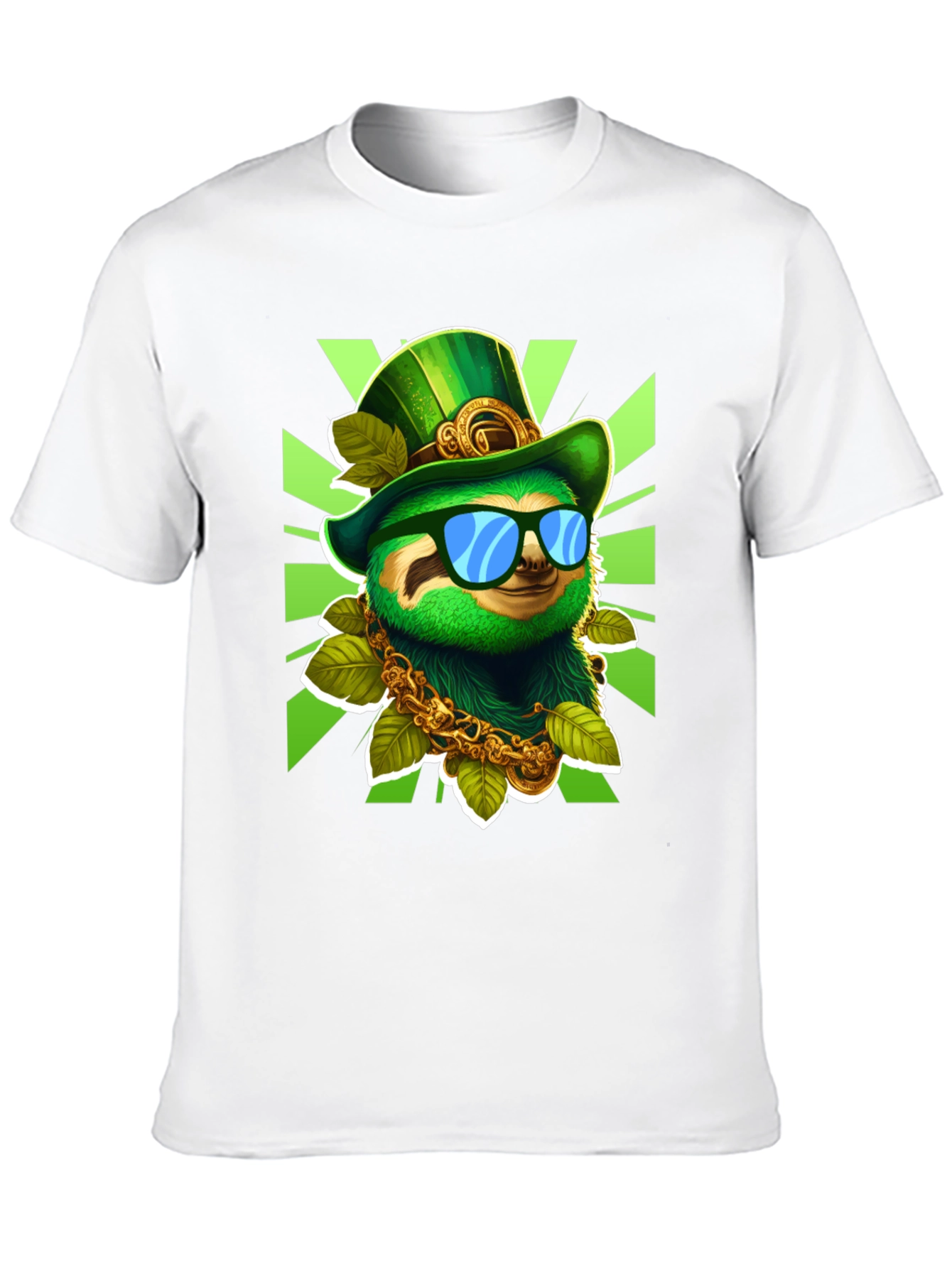 Lucky Sloth St. Patricks Day T-Shirt