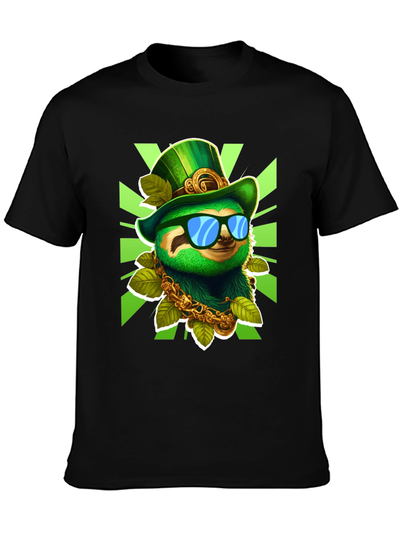 Lucky Sloth St. Patricks Day T-Shirt