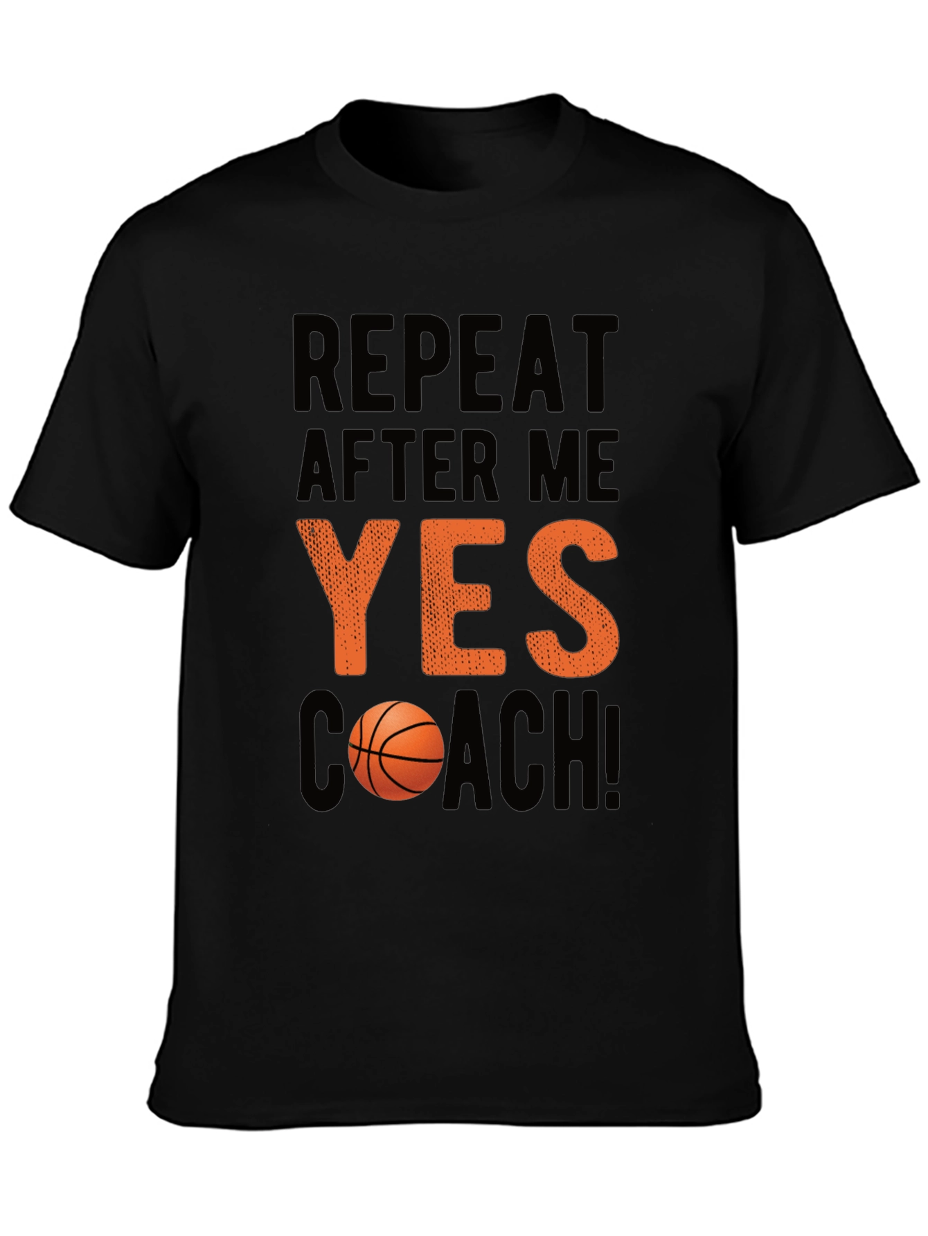Yes Coach Basketball T-Shirt