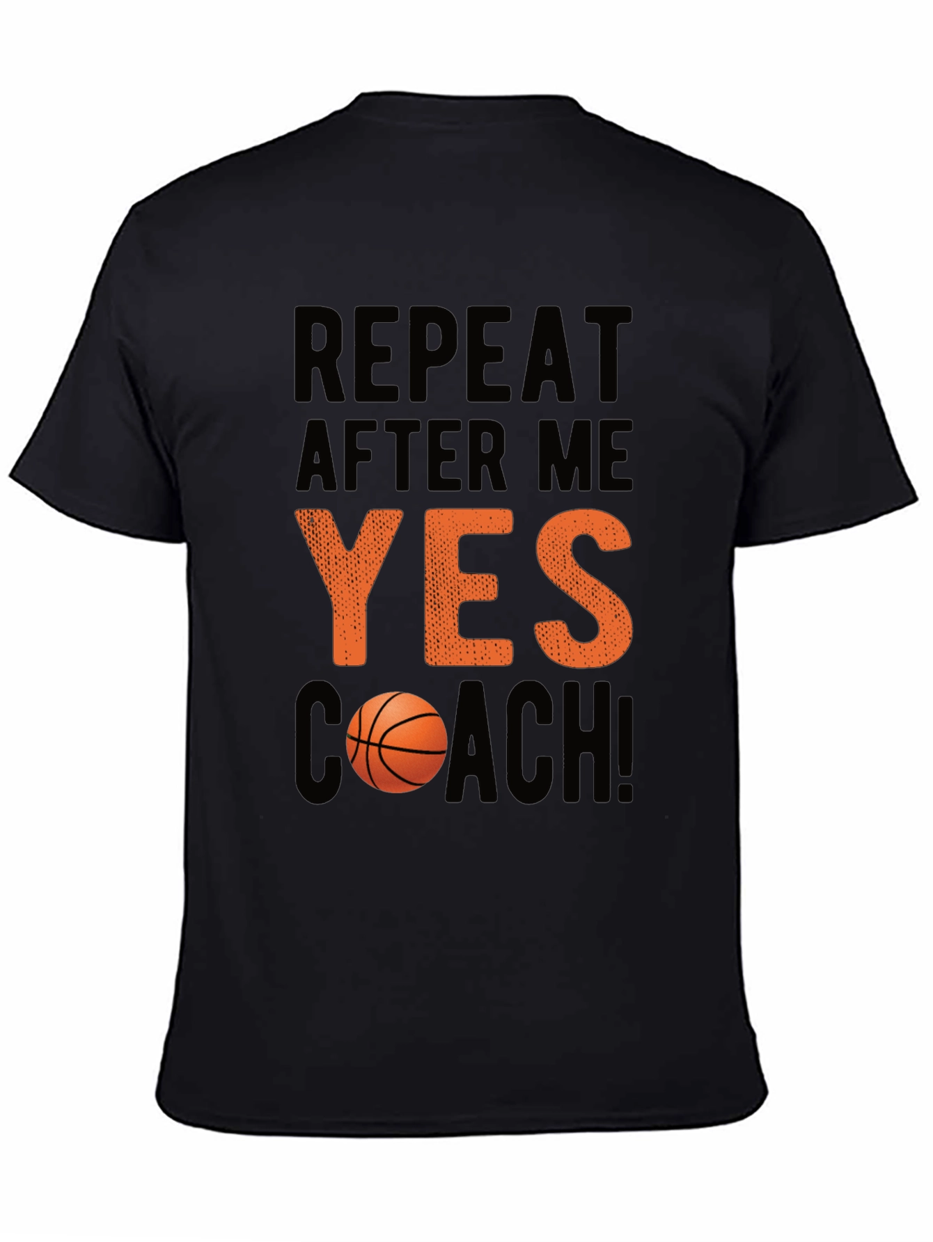 Yes Coach Basketball T-Shirt