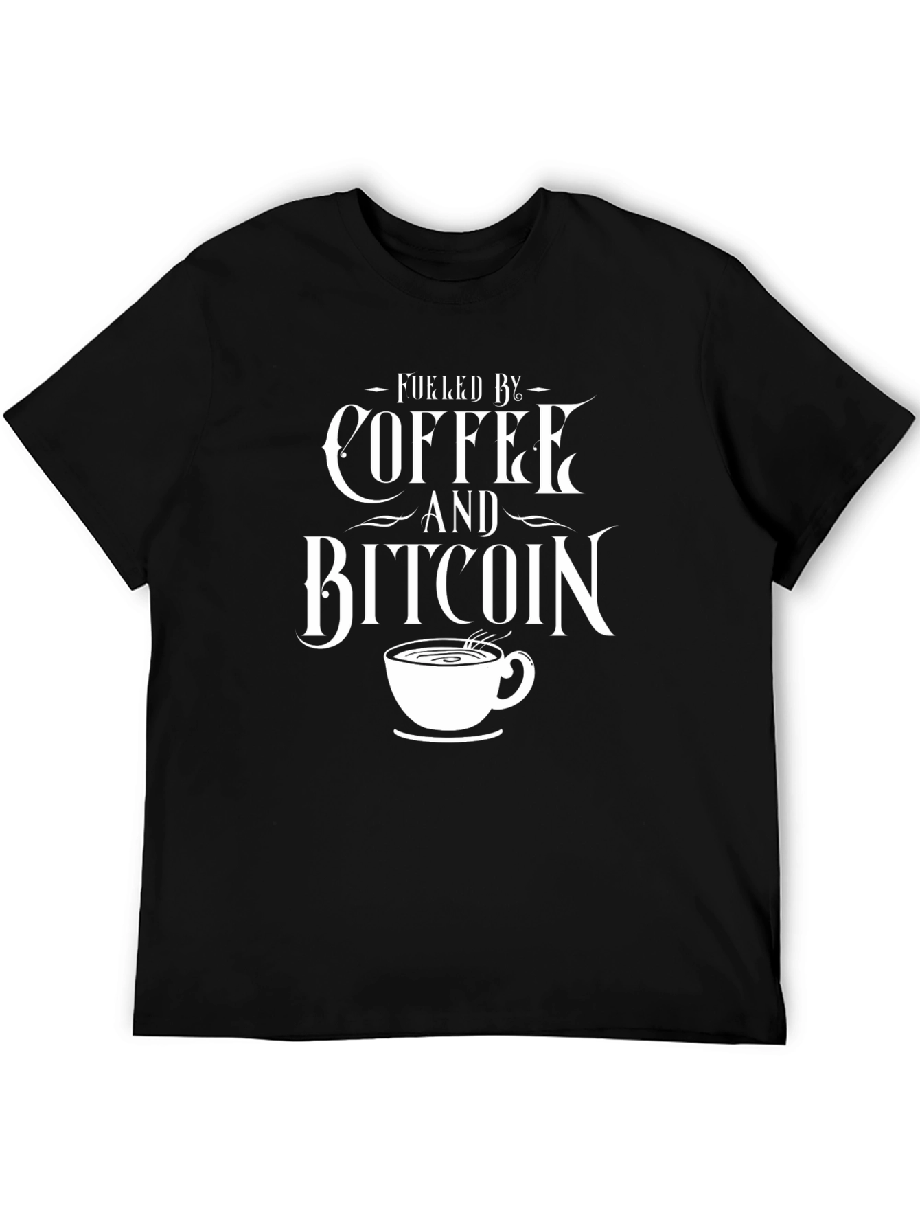 Fueled by Coffee & Bitcoin Graphic Tee