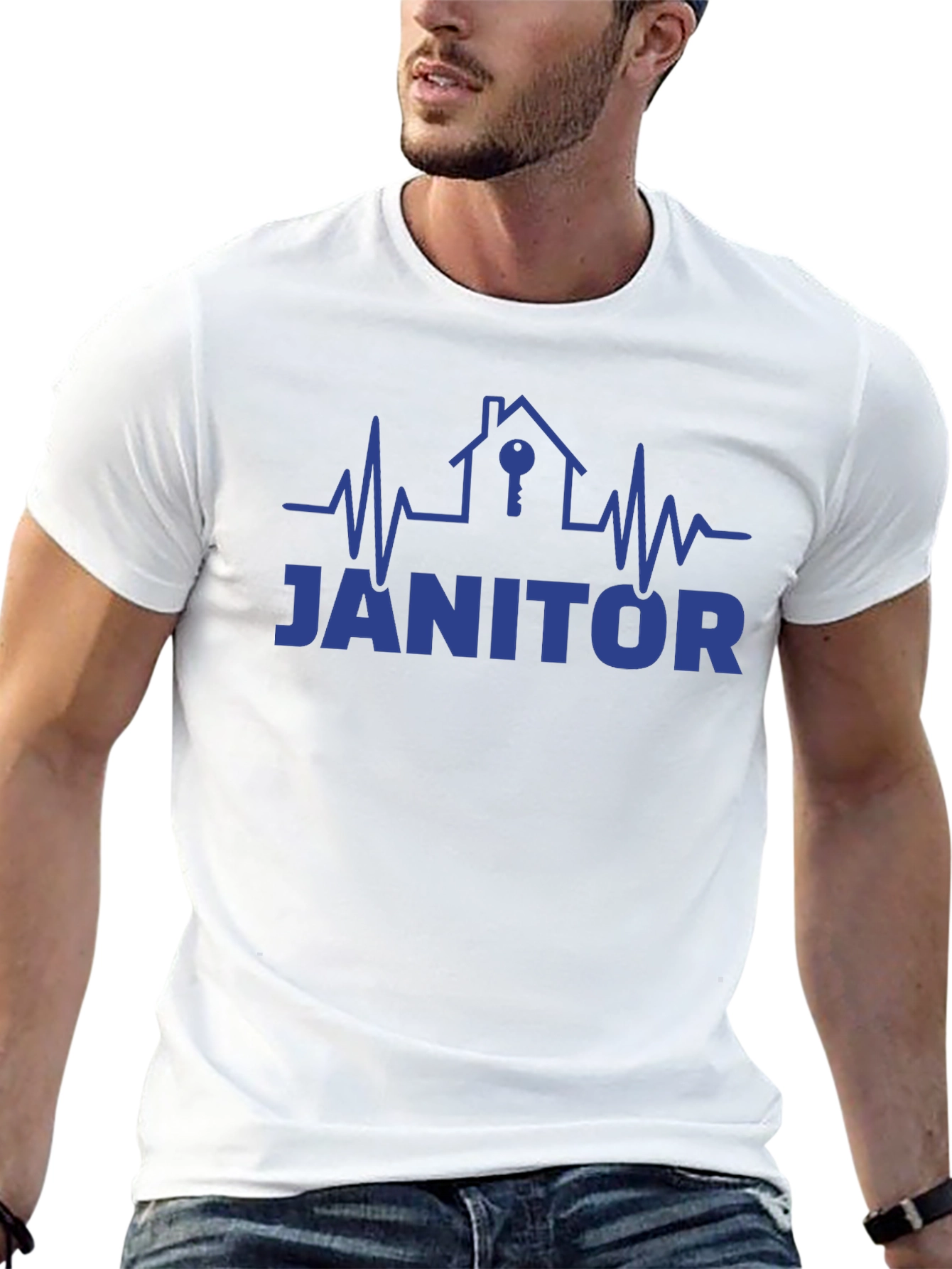 Janitor Heartbeat T-Shirt