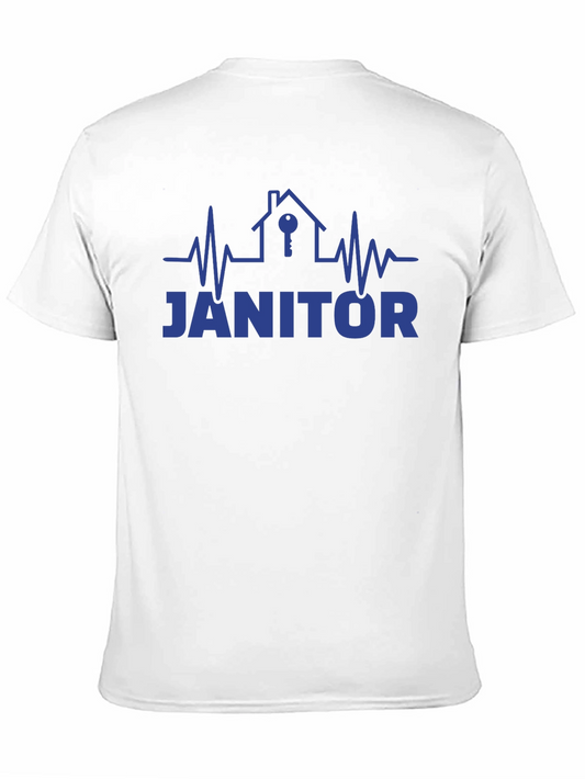 Janitor Heartbeat T-Shirt