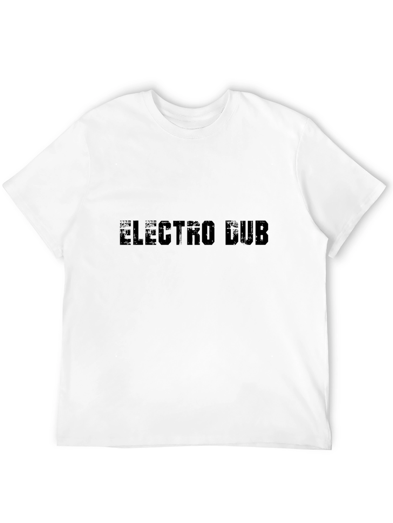 Electro Dub Graphic Tee - Black Cotton Comfort