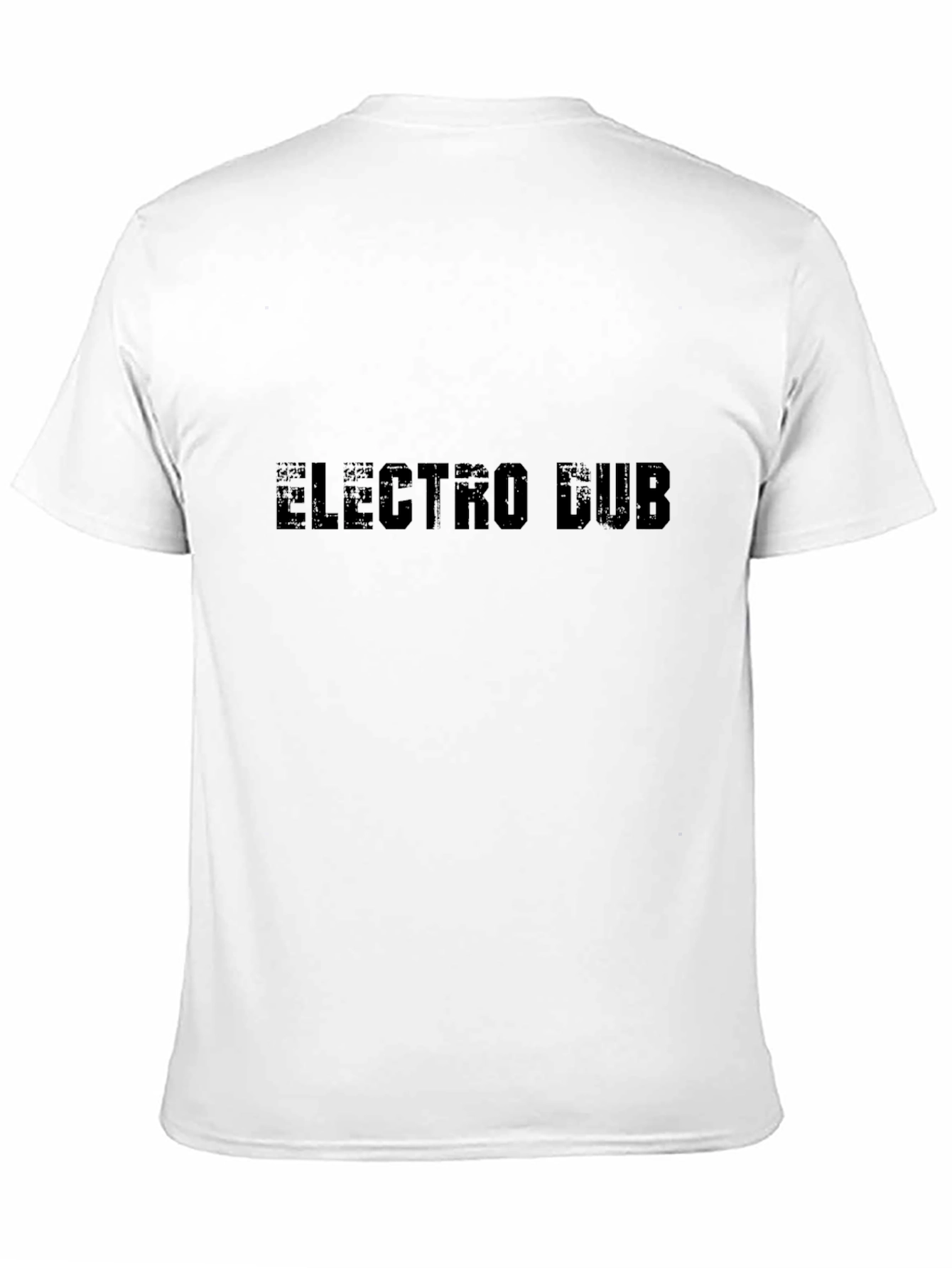 Electro Dub Graphic Tee - Black Cotton Comfort