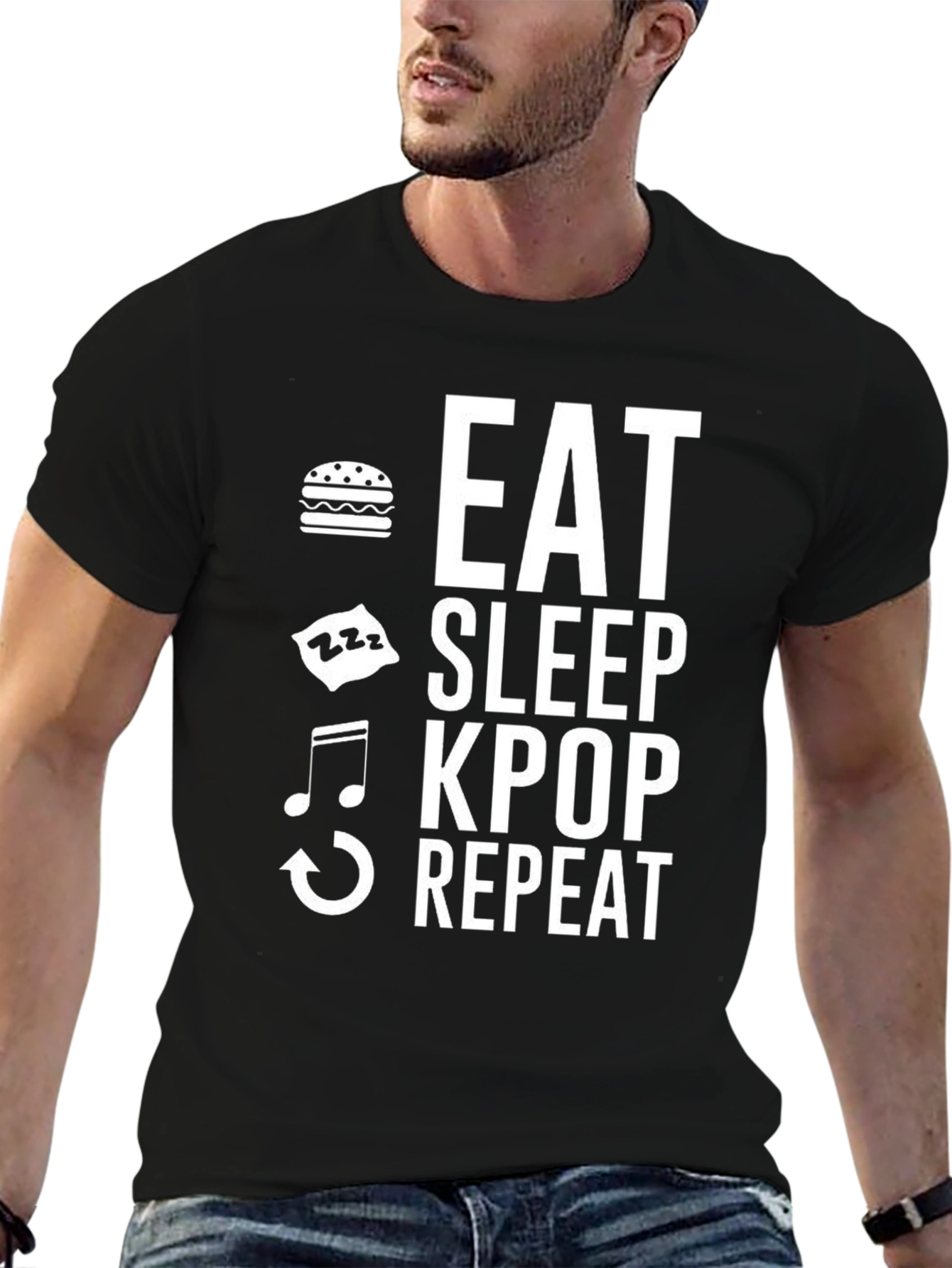 Eat Sleep KPOP Repeat T-Shirt