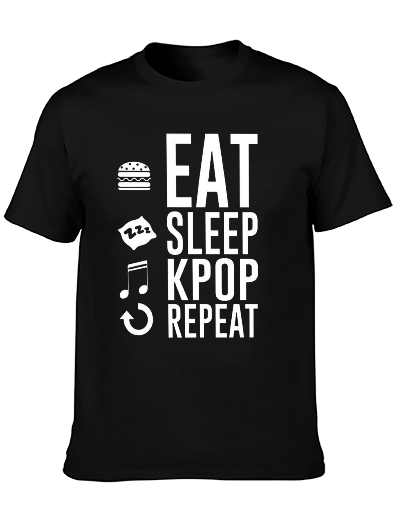 Eat Sleep KPOP Repeat T-Shirt