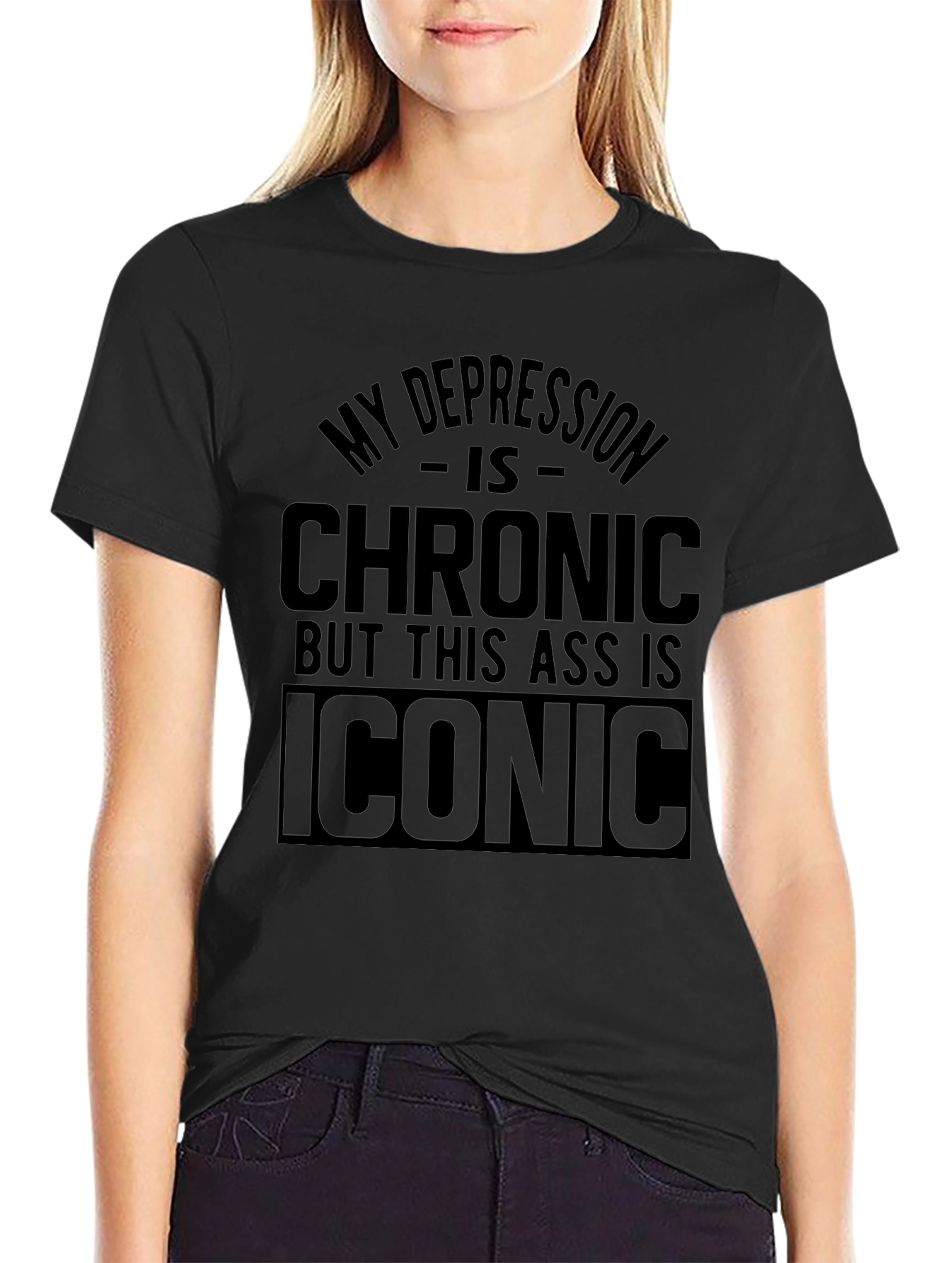 Chronic Depression Iconic T-Shirt