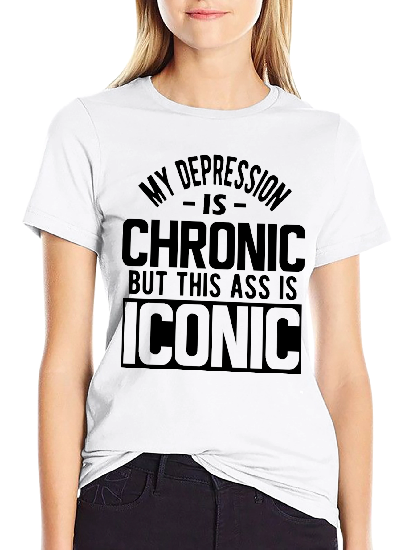 Chronic Depression Iconic T-Shirt